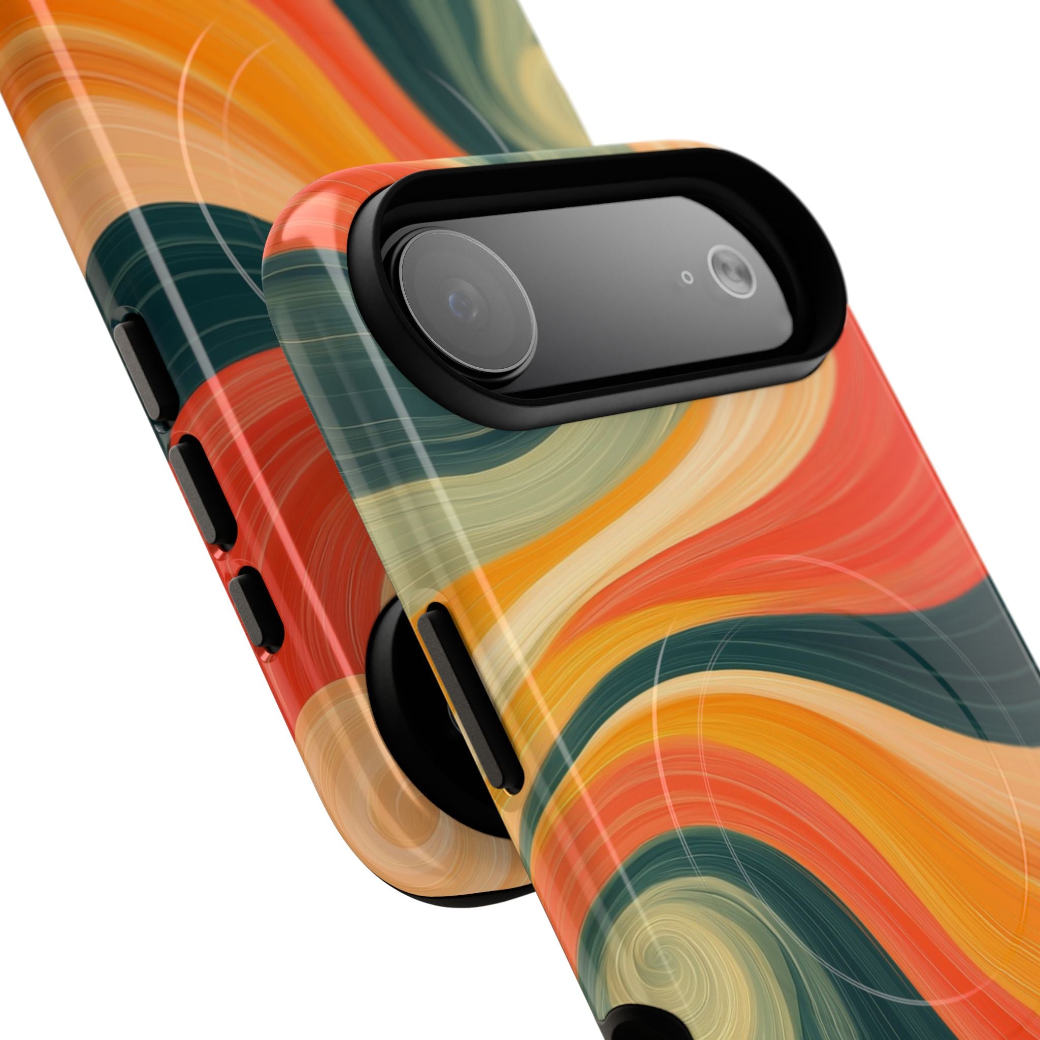 Swirling Ember iPhone 17 Air Case - Tough+