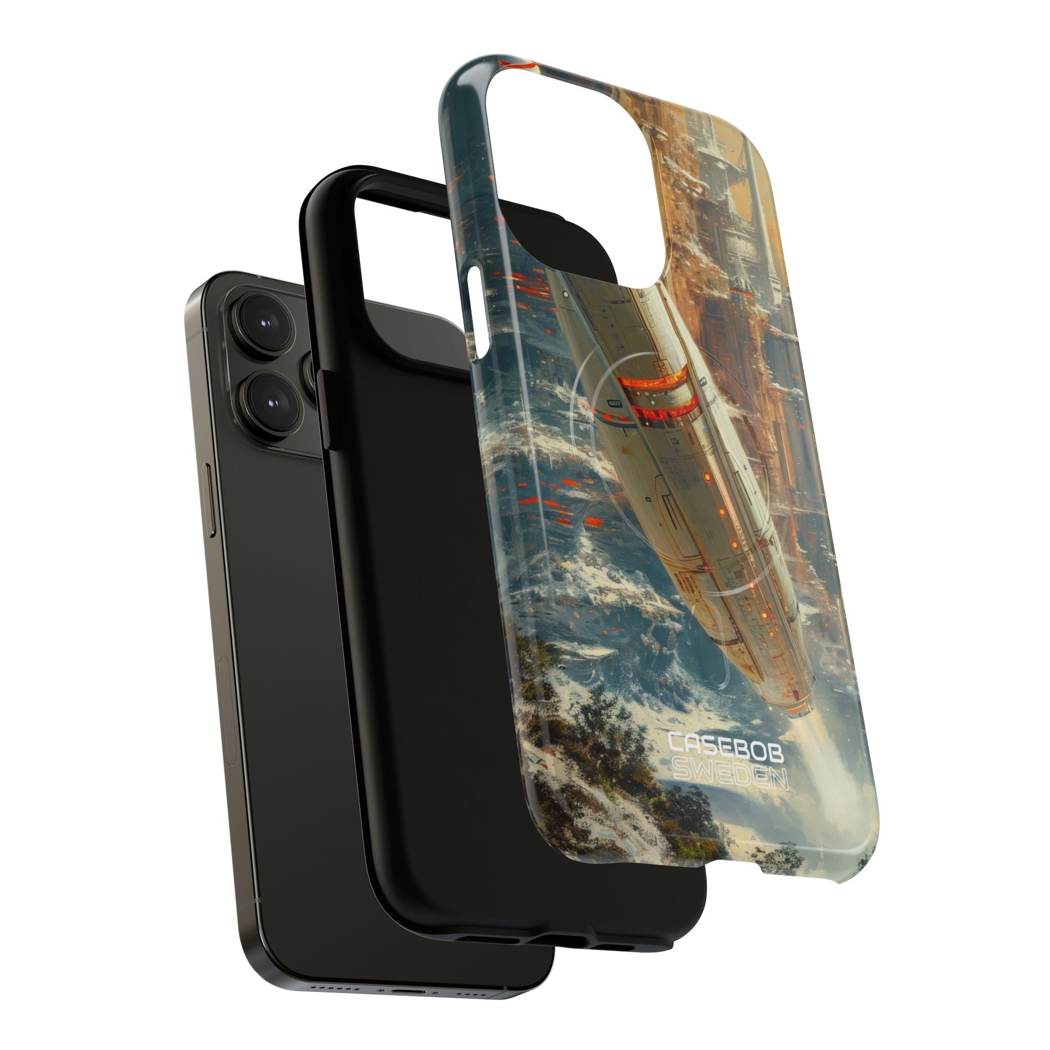 Futuristic Forest Voyage iPhone 14 - Tough+