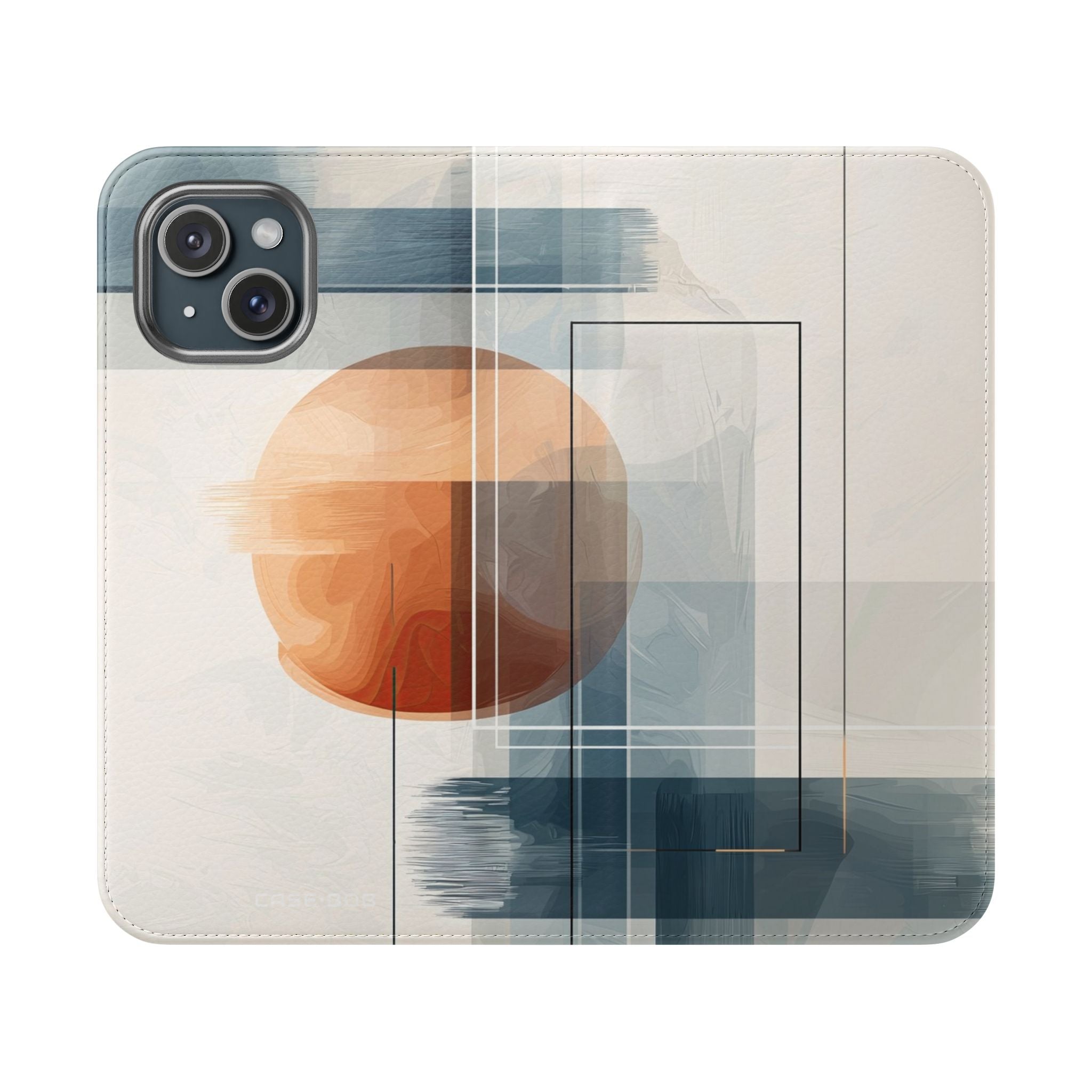 Amber Orbit - iPhone 15 Case - Wallet