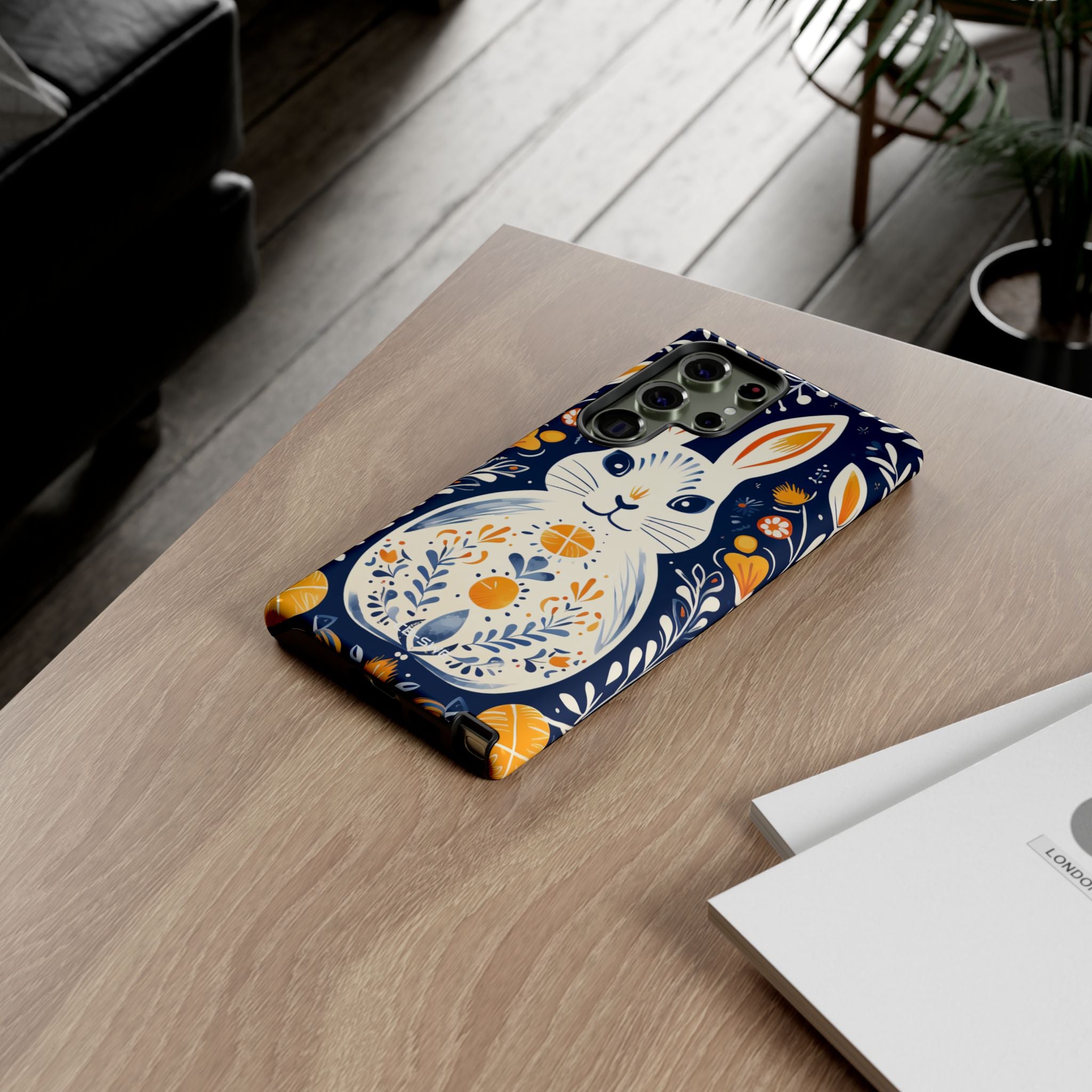 Floral Rabbit Joy - Samsung Case