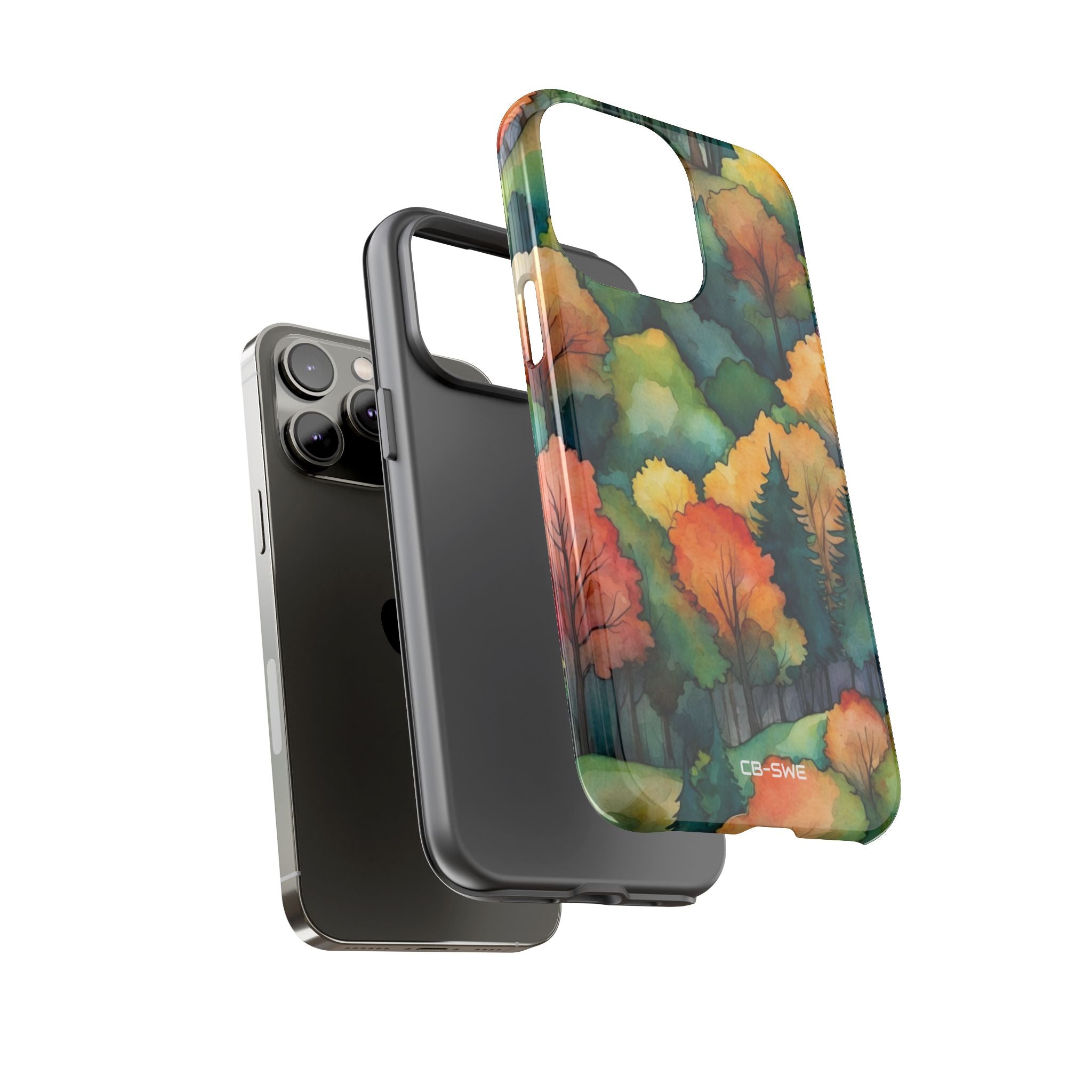Autumn Leaves Dance - iPhone Case