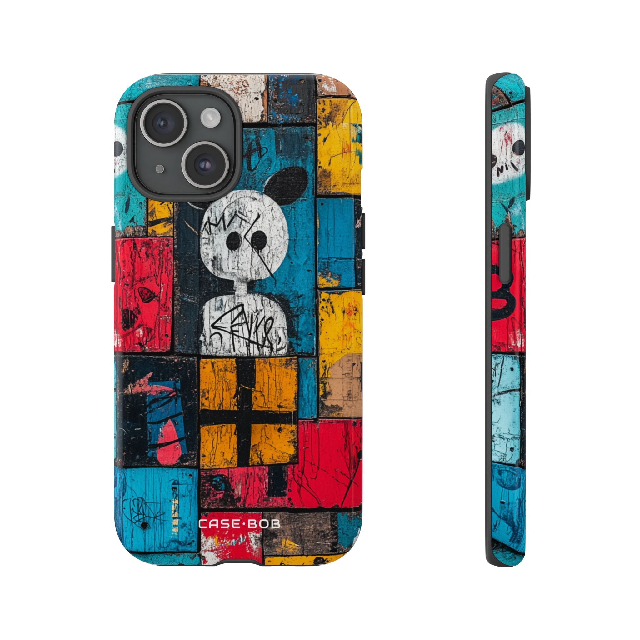 Mickey Mosaic iPhone 15 Case - Tough