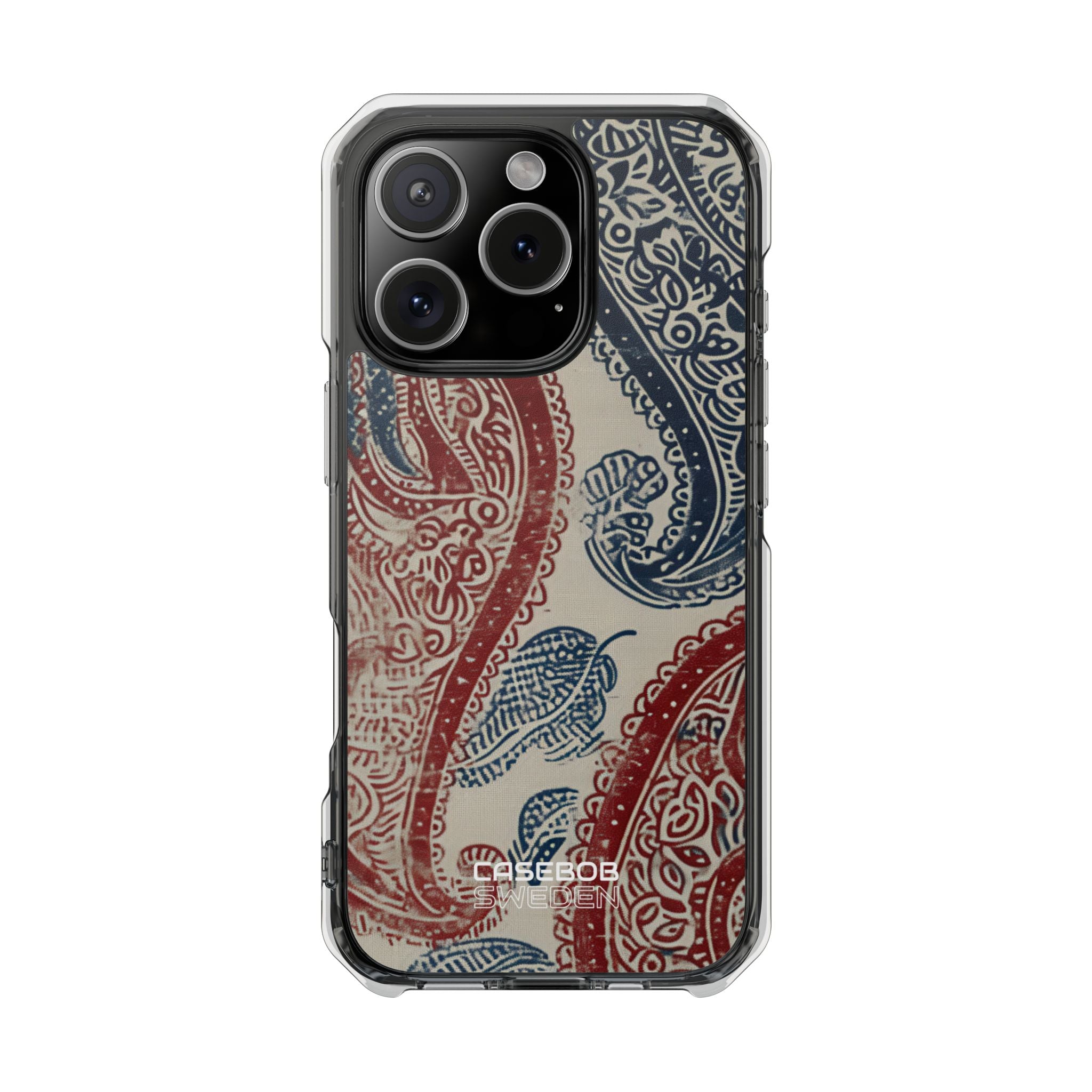 Ornate Paisley Swirl iPhone 16 - Impact Clear+