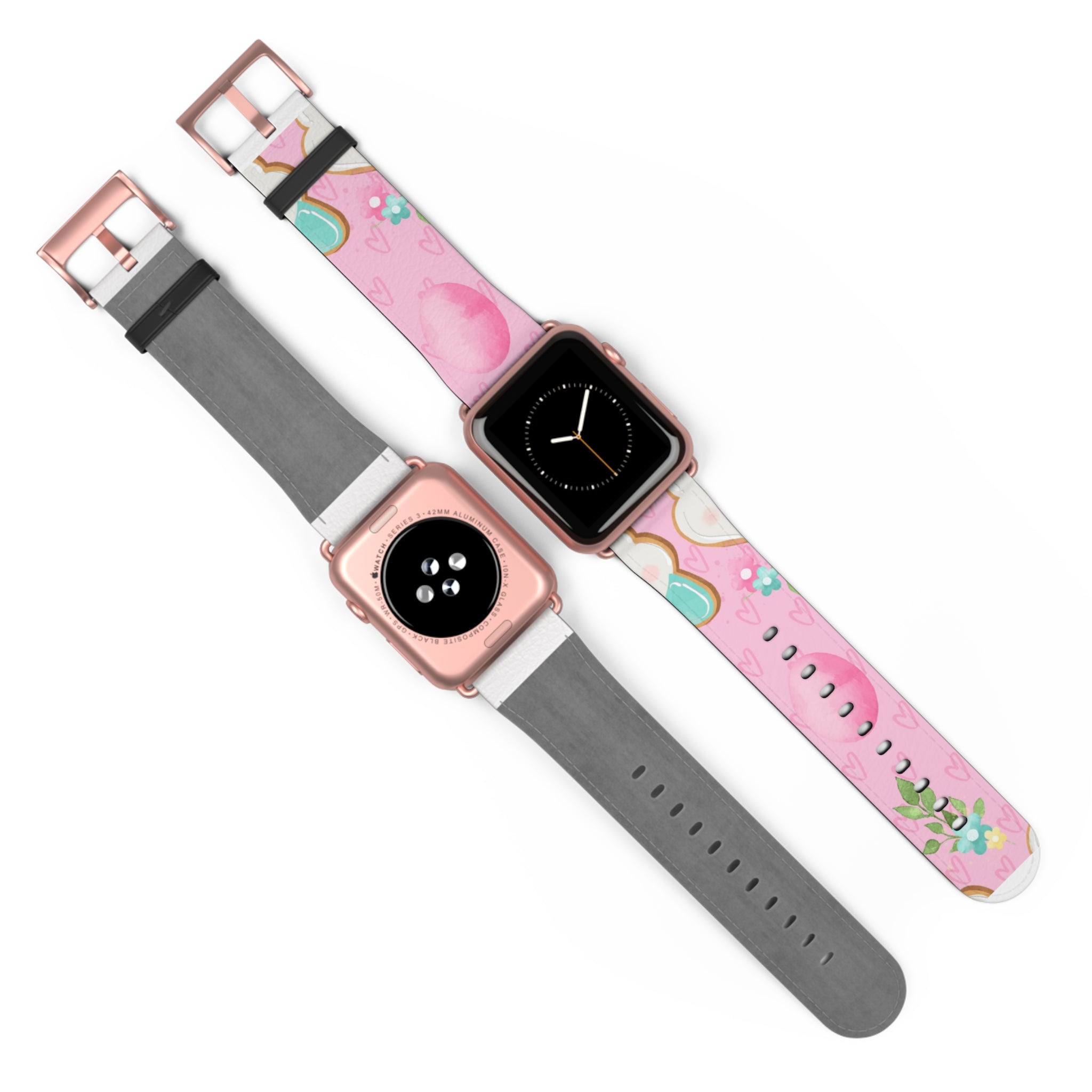 Blushing Bunny Bloom - Watch Band