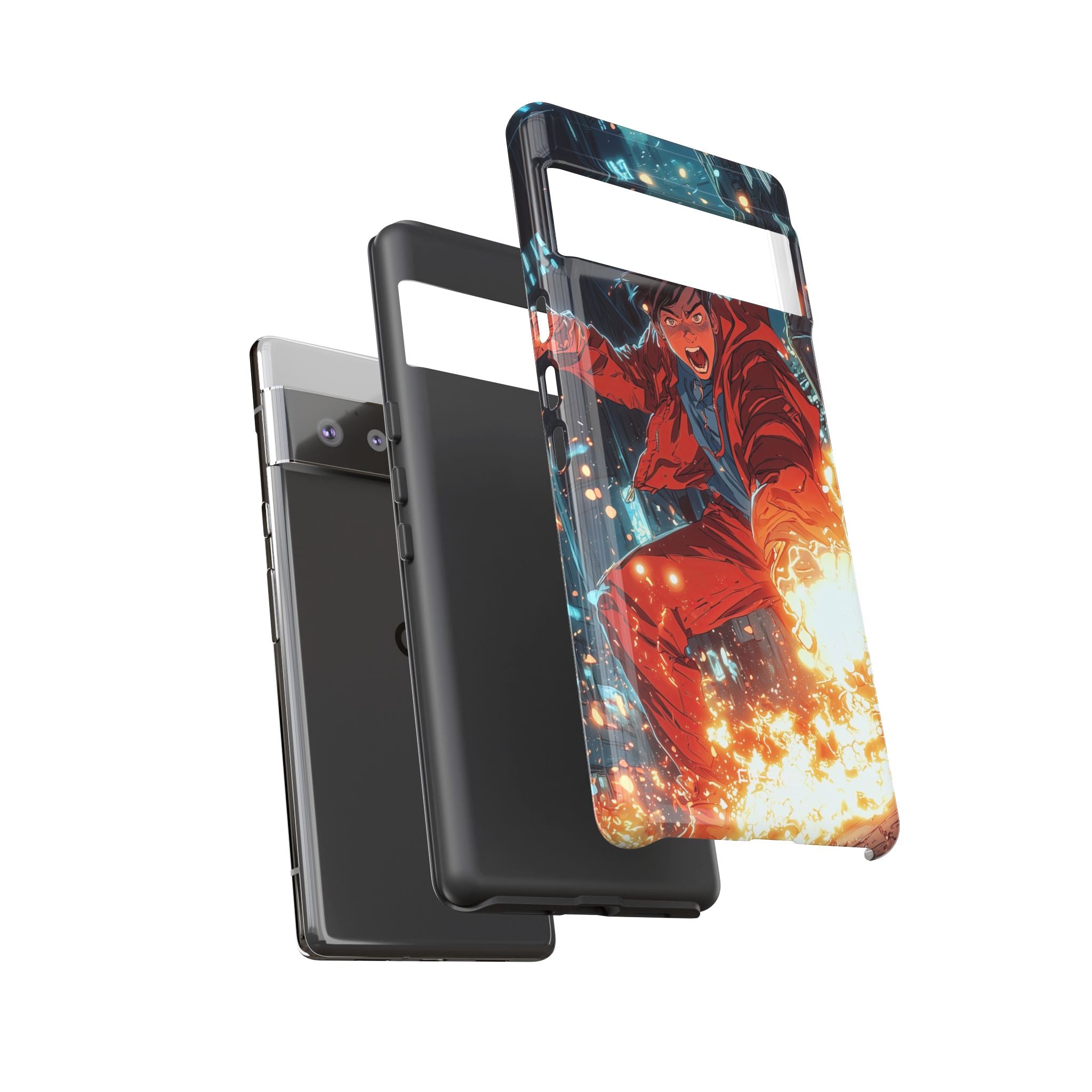 Flames Ignite Action - Google Pixel Case