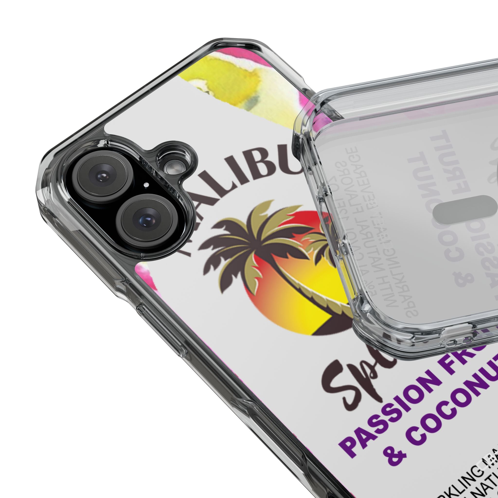 Tropical Sunset Splash iPhone Case - Impact