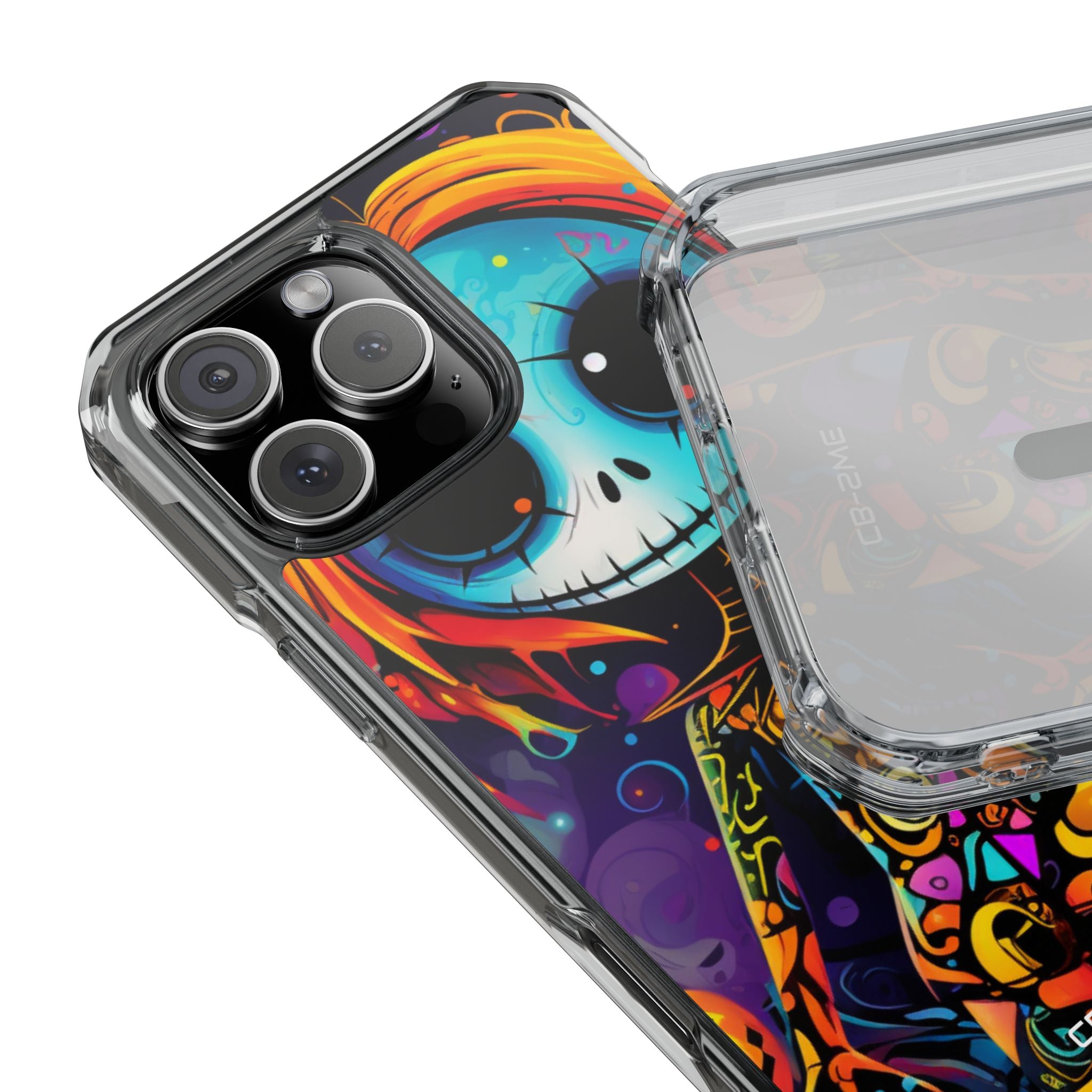 Skeletal Figure Laughs iPhone Case - Impact