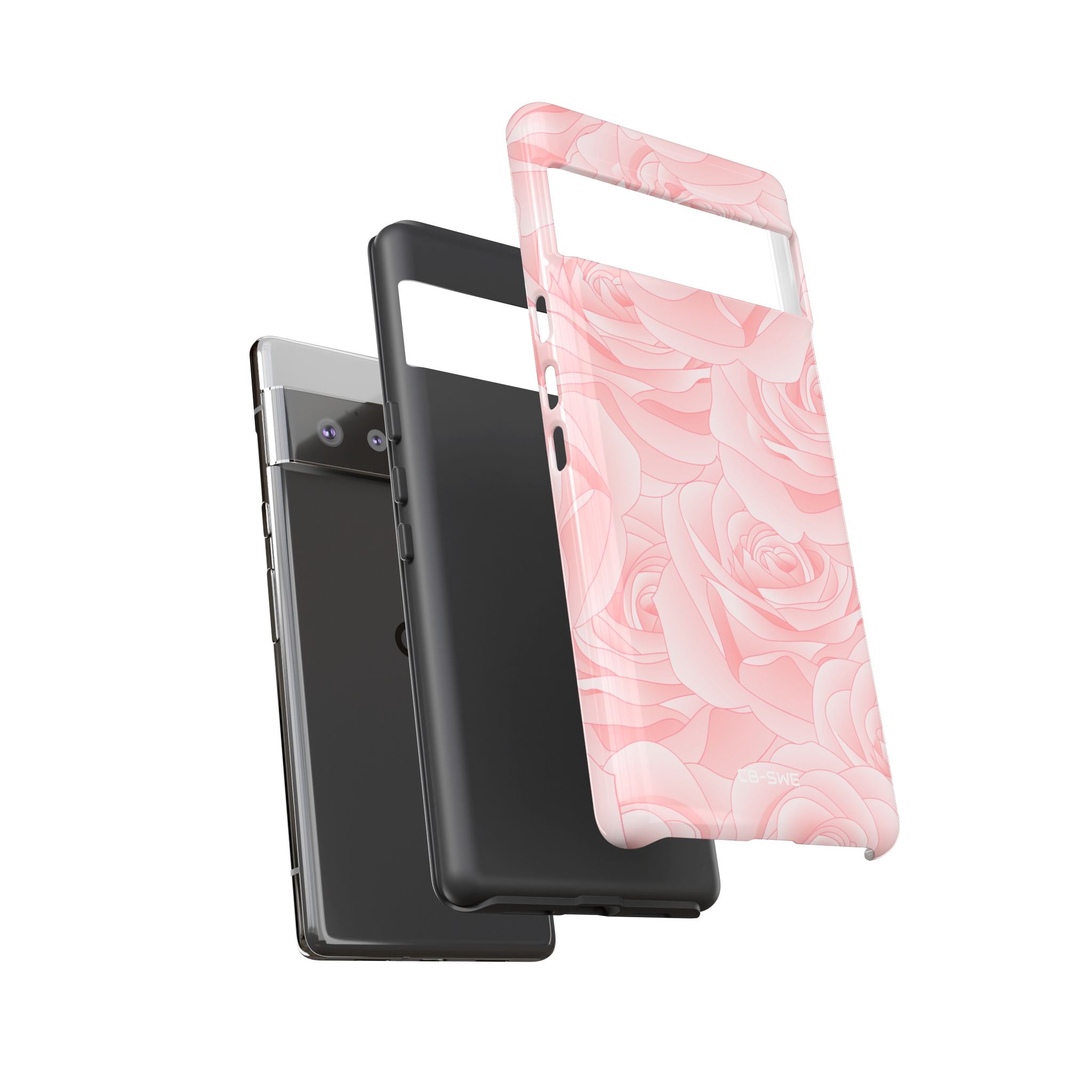 Elegant Pink Roses - Google Pixel Case