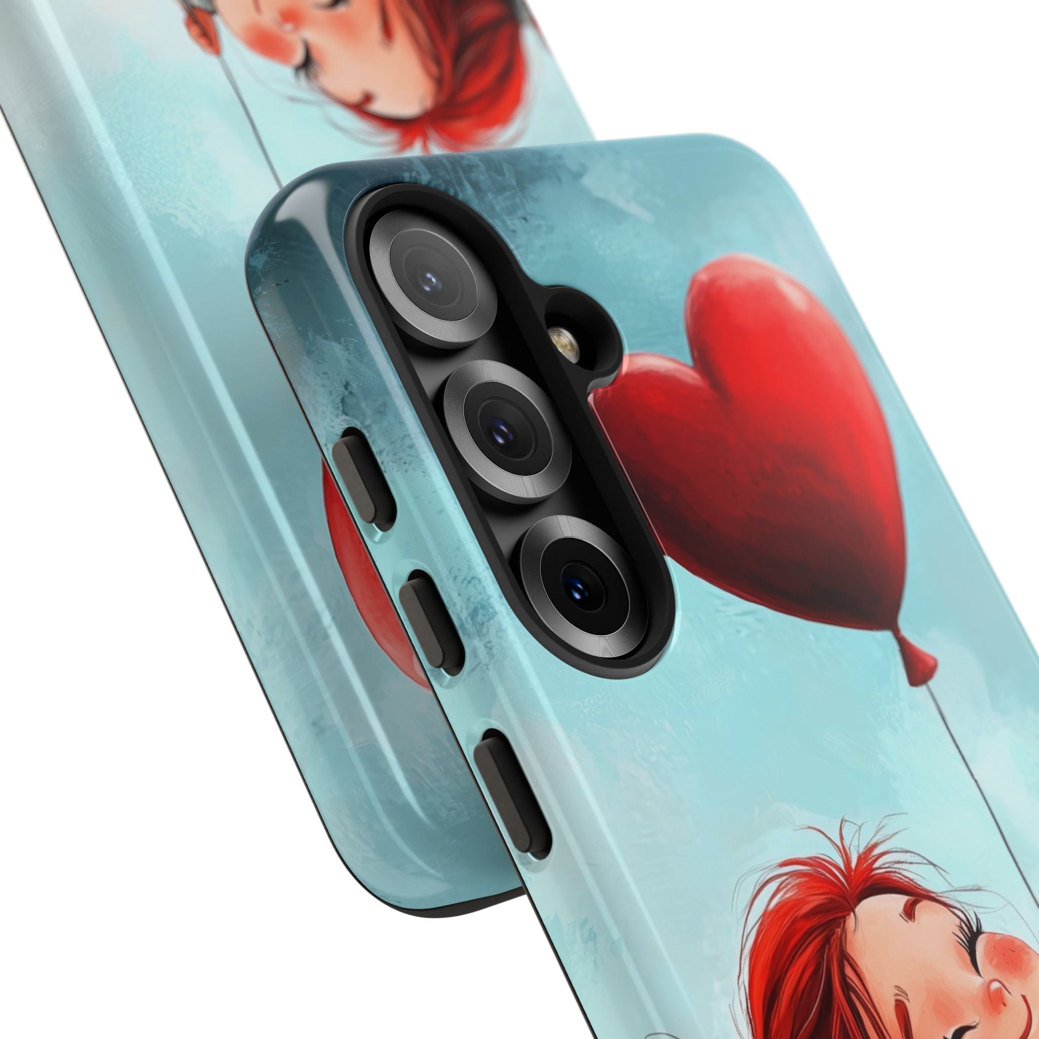 Joyful Girl Flies - Samsung Case