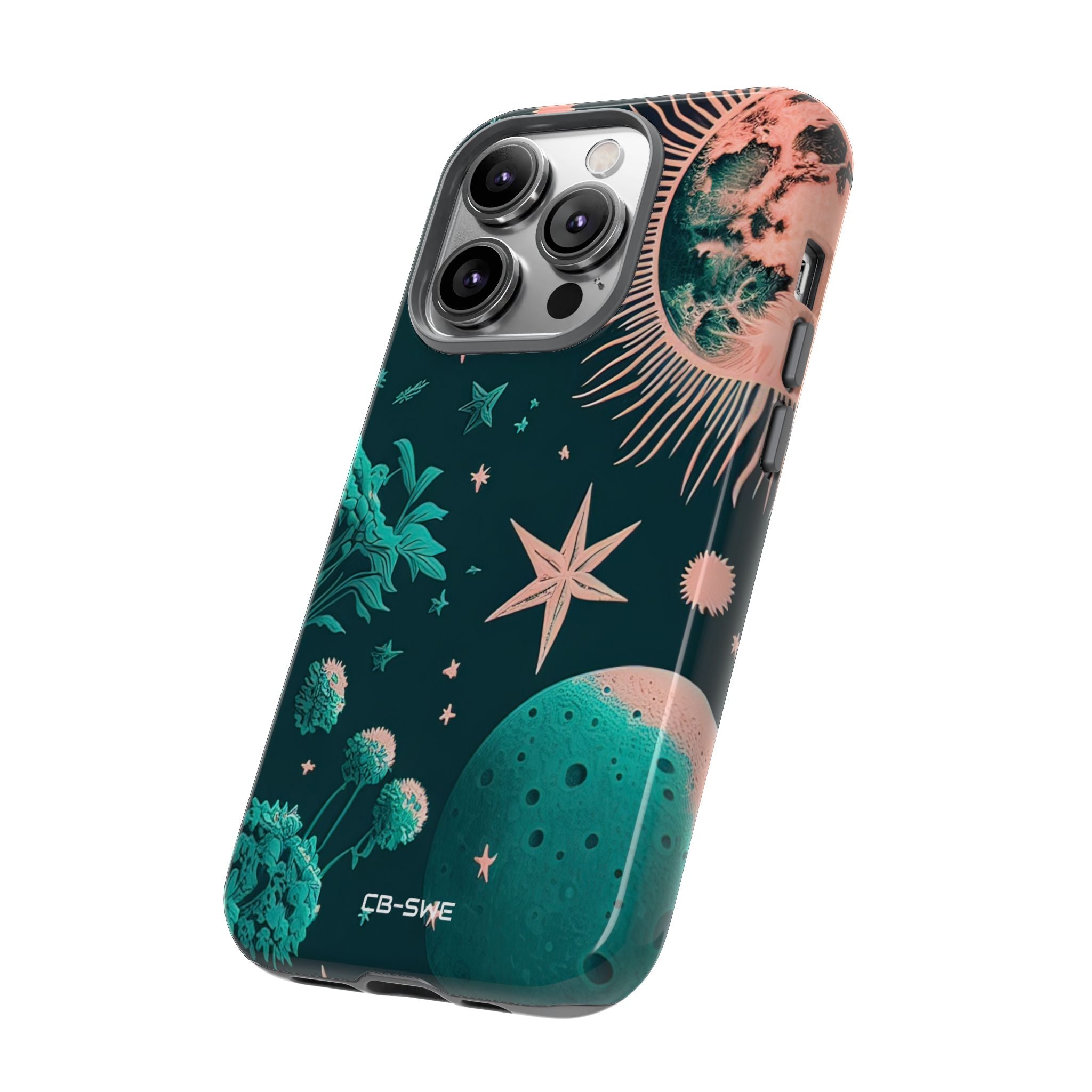 Celestial Botanical Night - iPhone Case