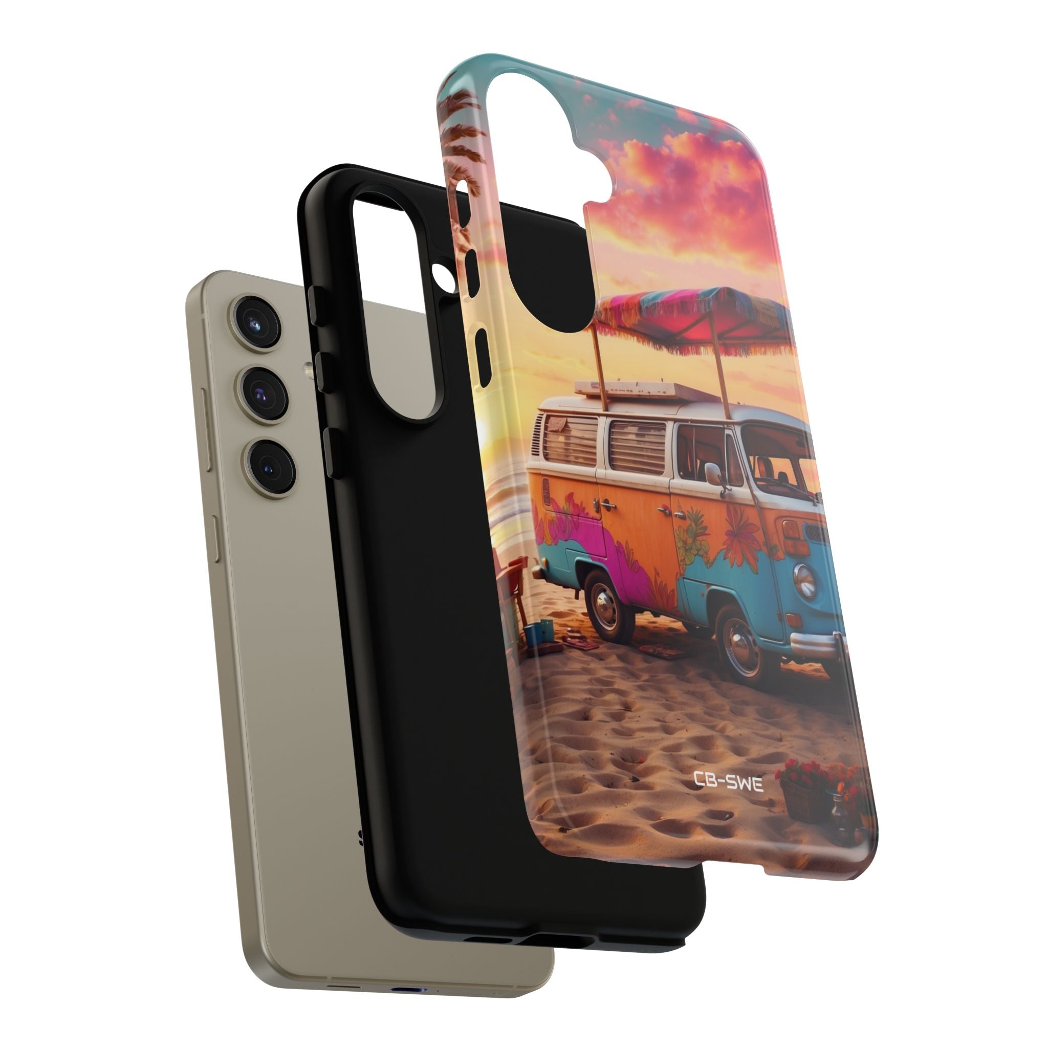 **Van Rests at Shore** - Samsung Case