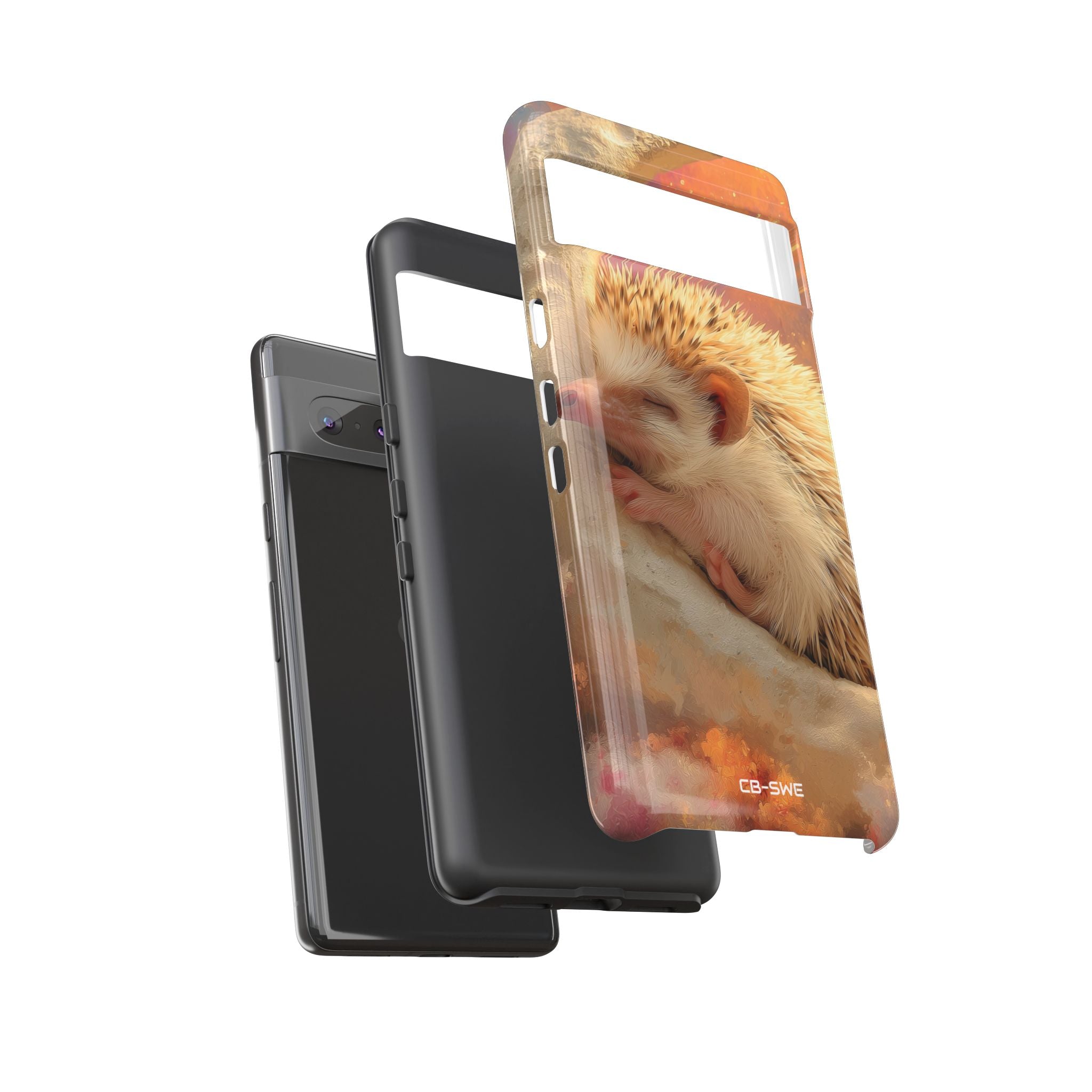 Hedgehog Rests Dreaming - Google Pixel Case