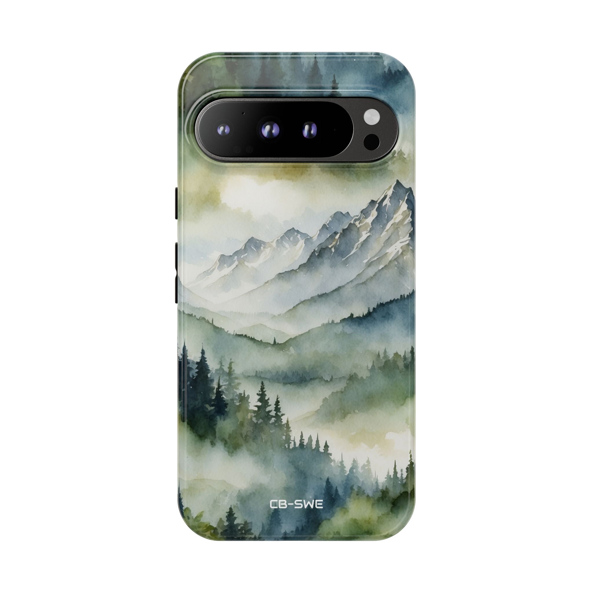 Misty Peaks Emerge - Google Pixel Case