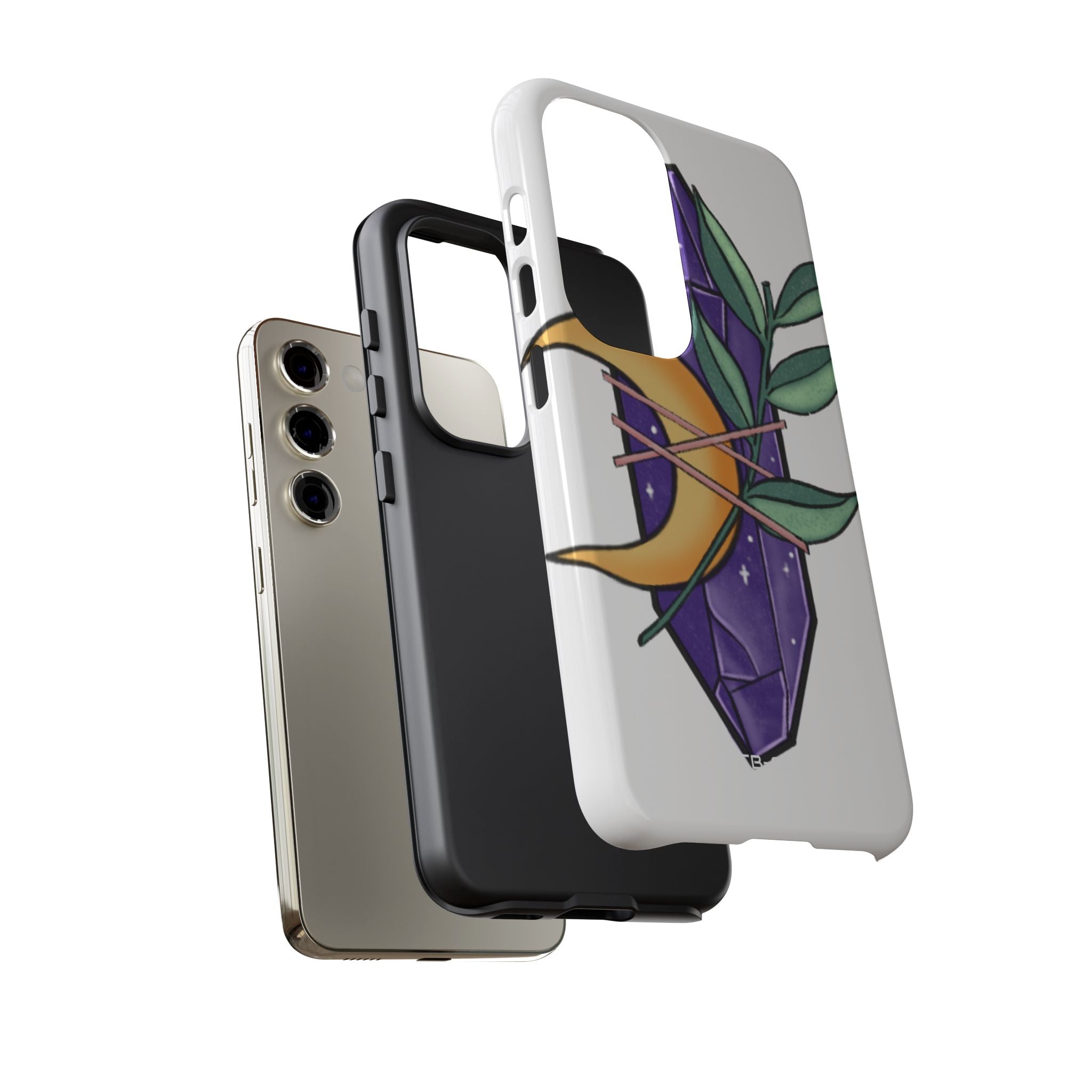 Mystical Moon Crystal - Samsung Case