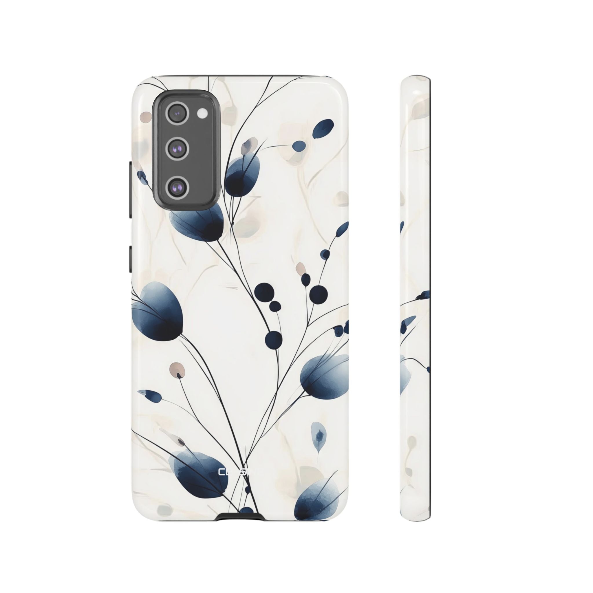 Floral Harmony Blue - Samsung Case