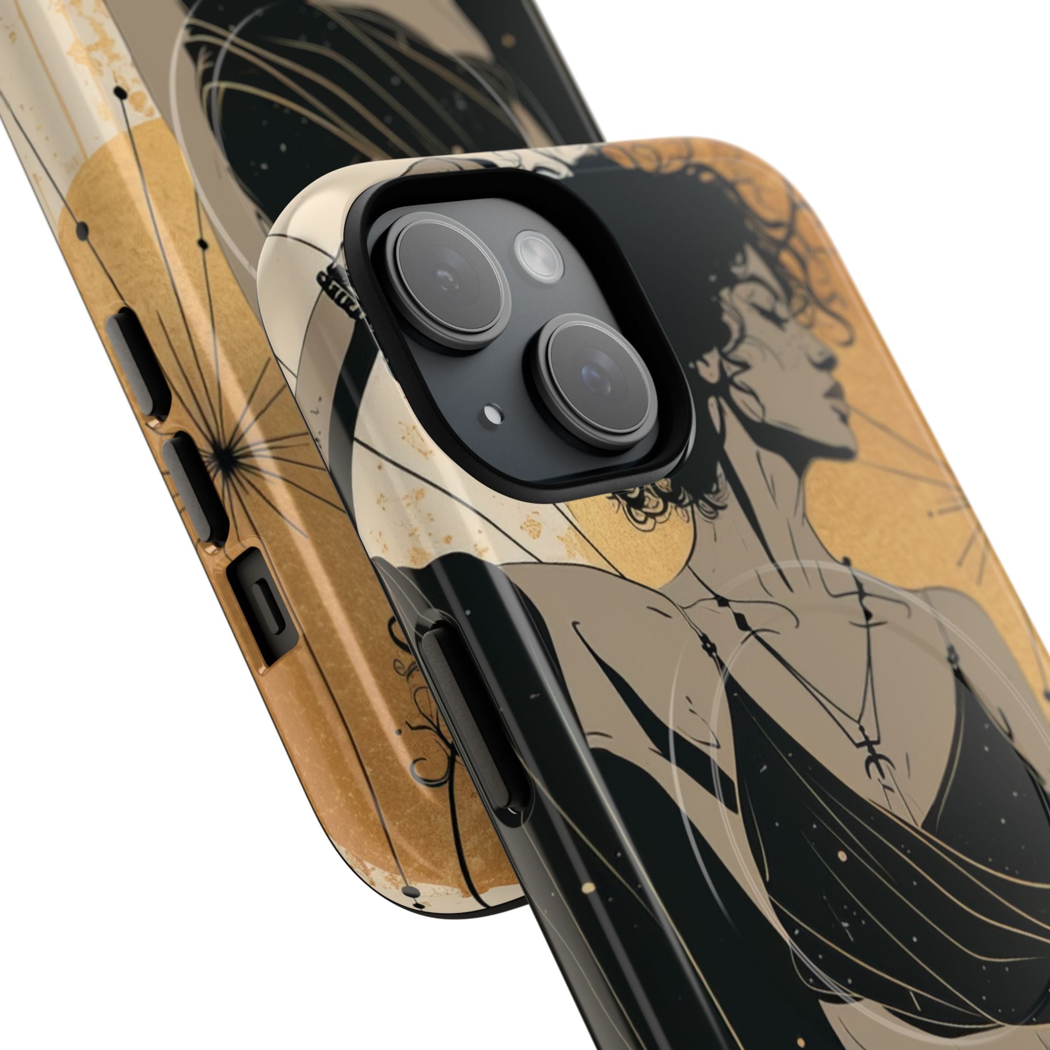 Golden Silence Motion iPhone 15 - Tough+