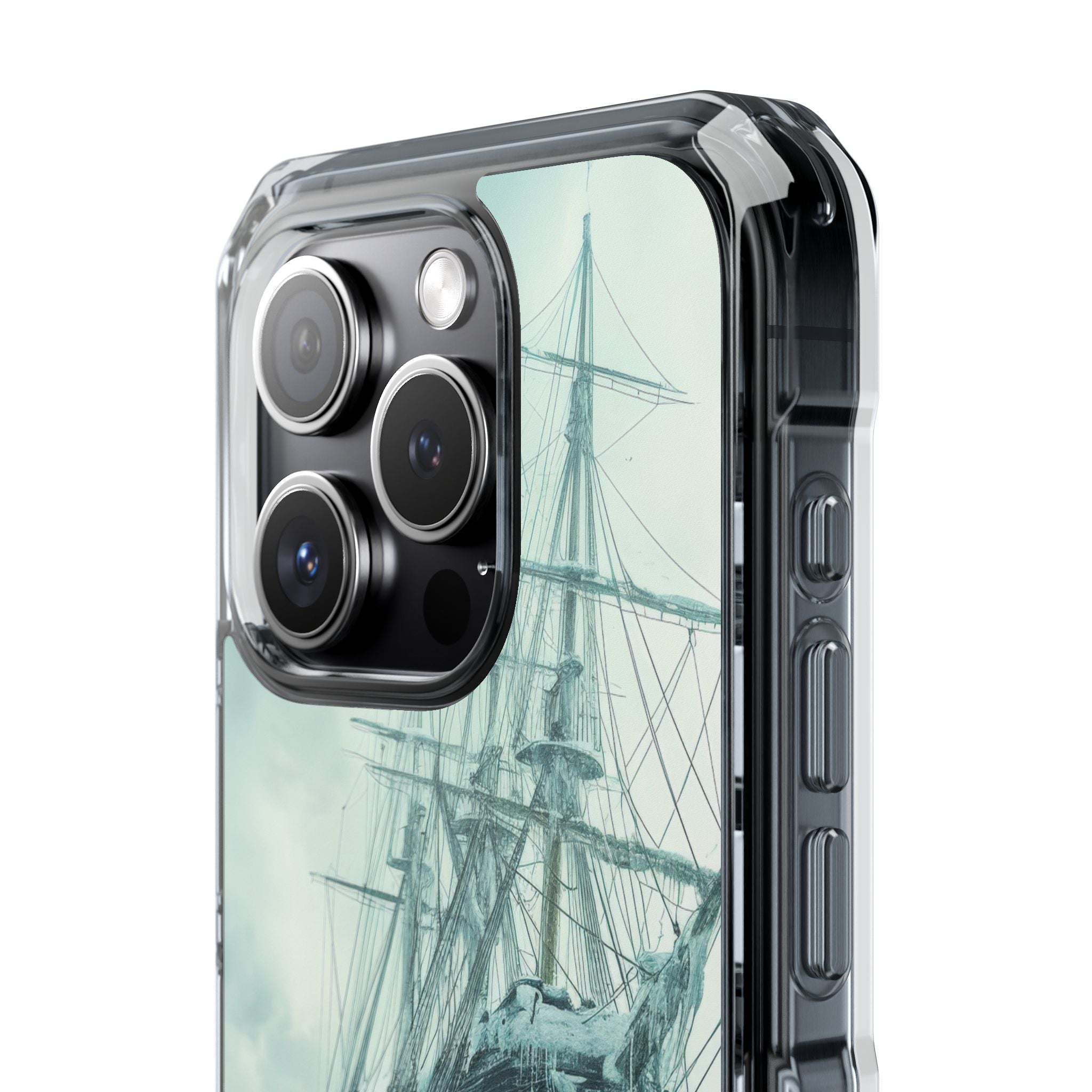Icebound Ship iPhone 15 Pro Case - Impact