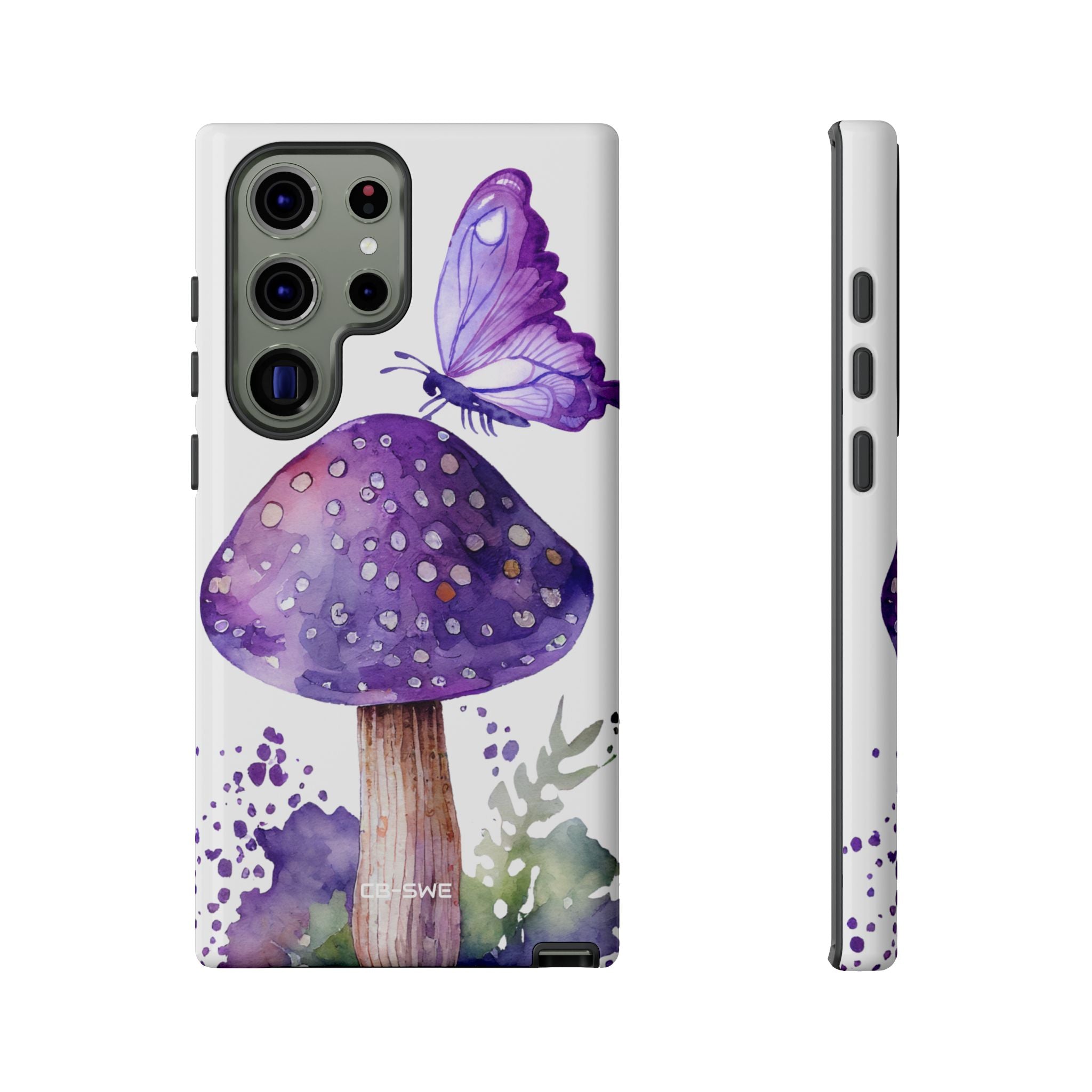 Whimsical Butterfly Perch - Samsung Case