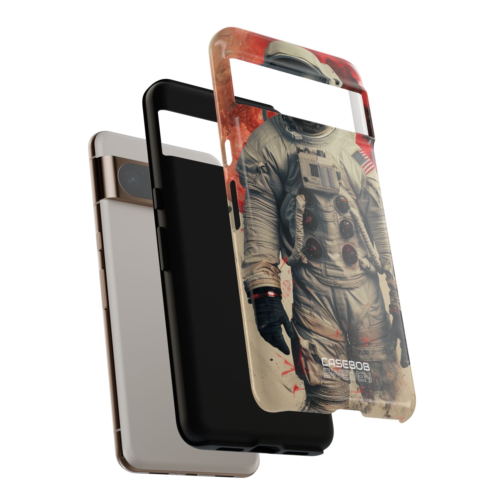 Sogno Passeggiata Spaziale Cremisi Google Pixel 8 - Tough
