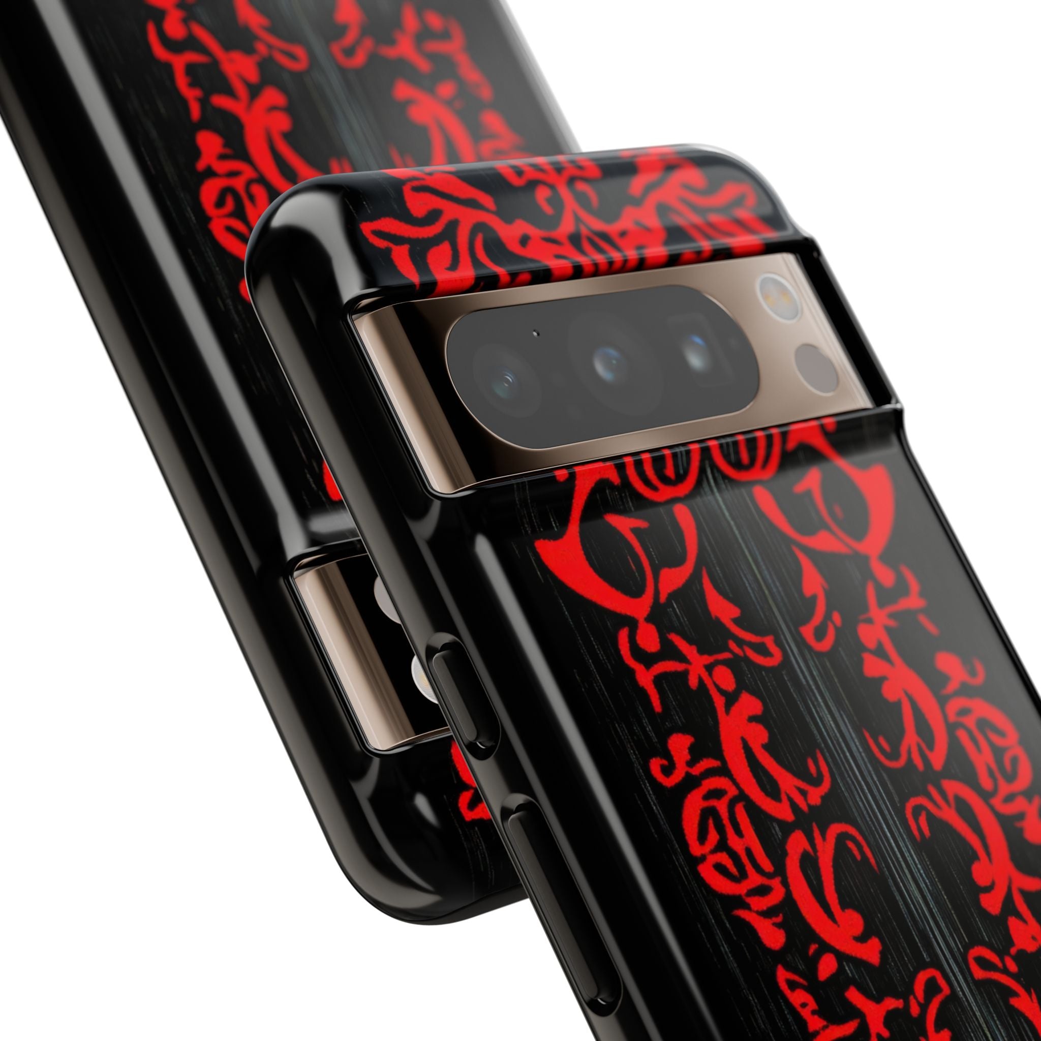 Crimson Spiral Google Pixel 8 Pro Case - Tough