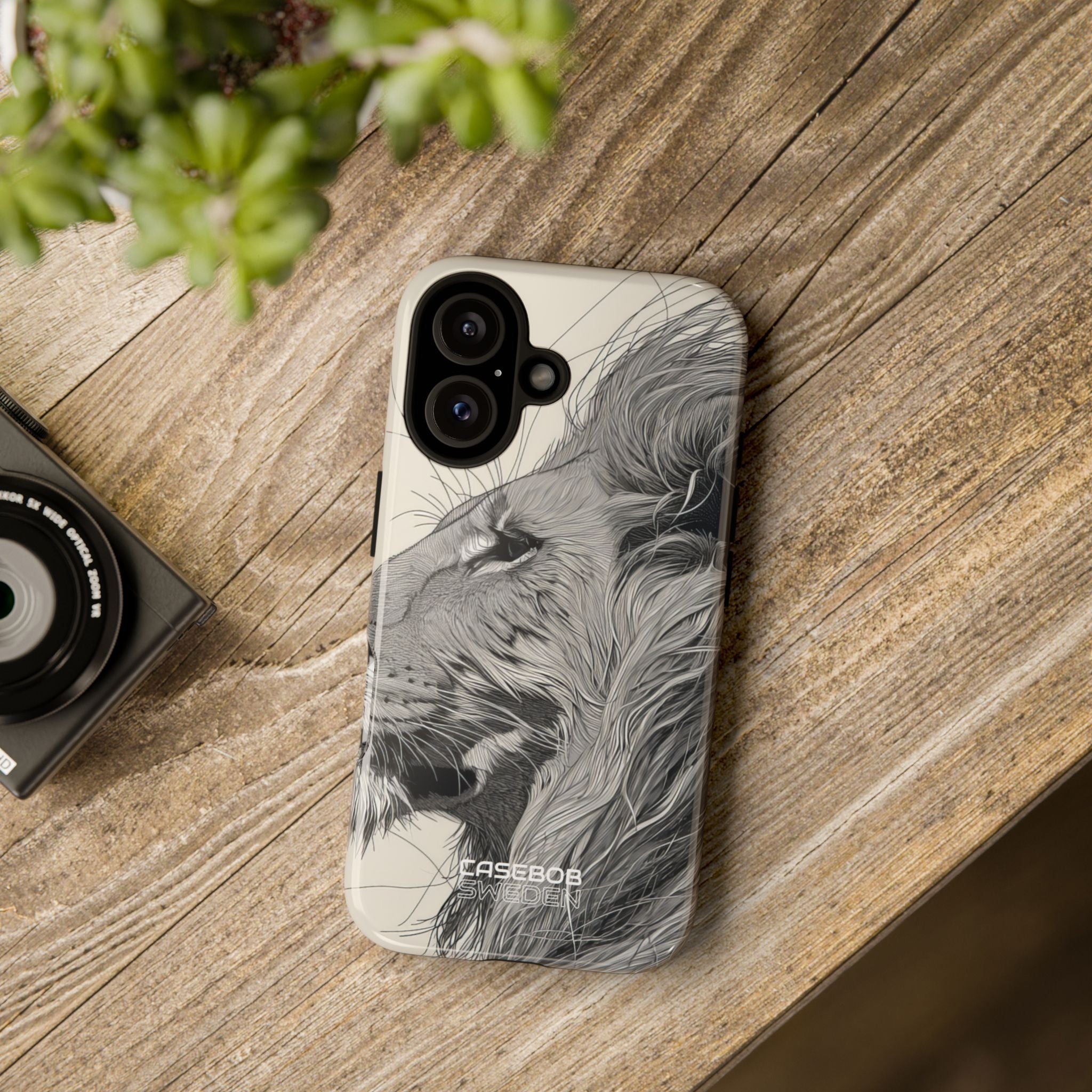 Profilo Leone Maestoso iPhone 16 - Tough