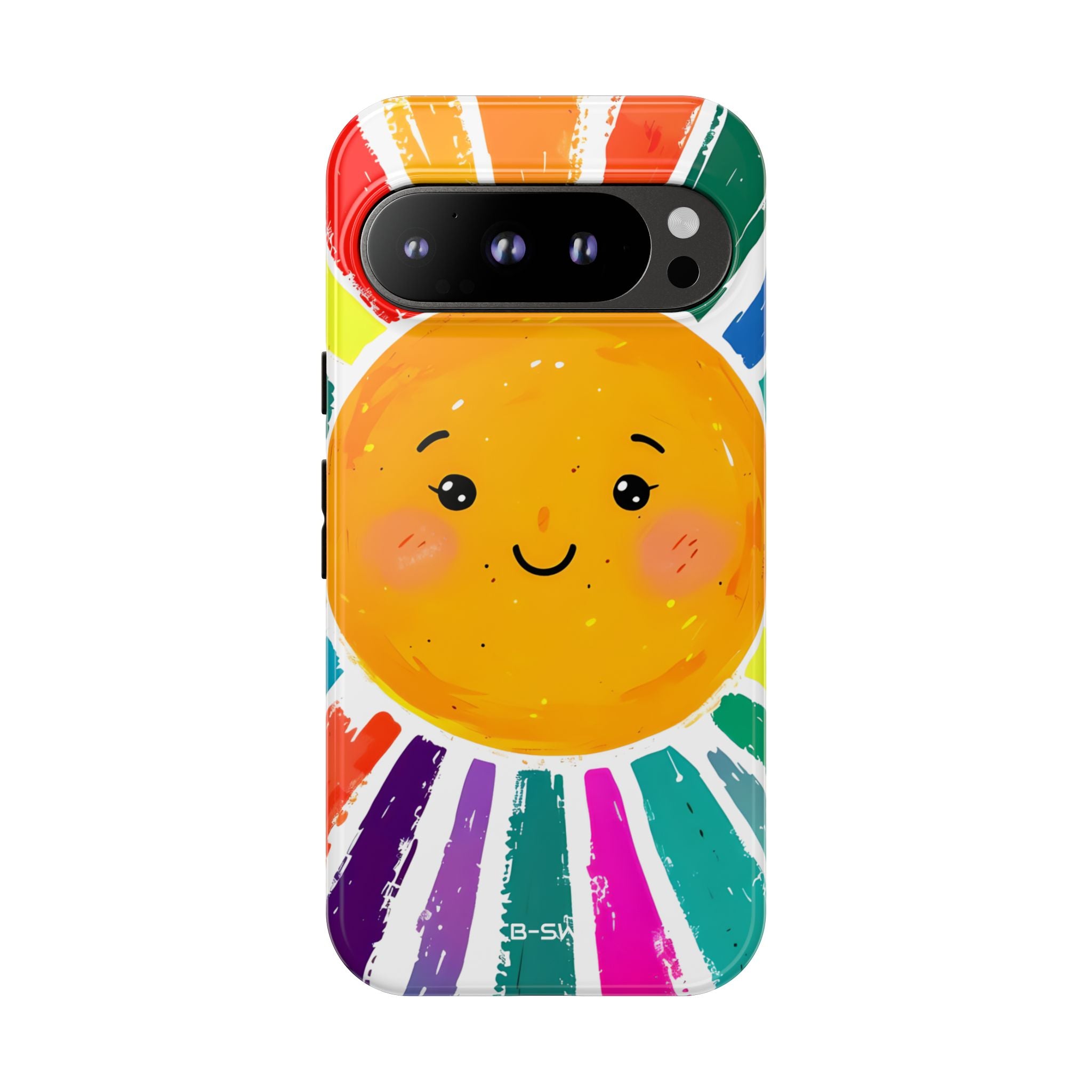 Radiant Smiling Sun - Google Pixel Case