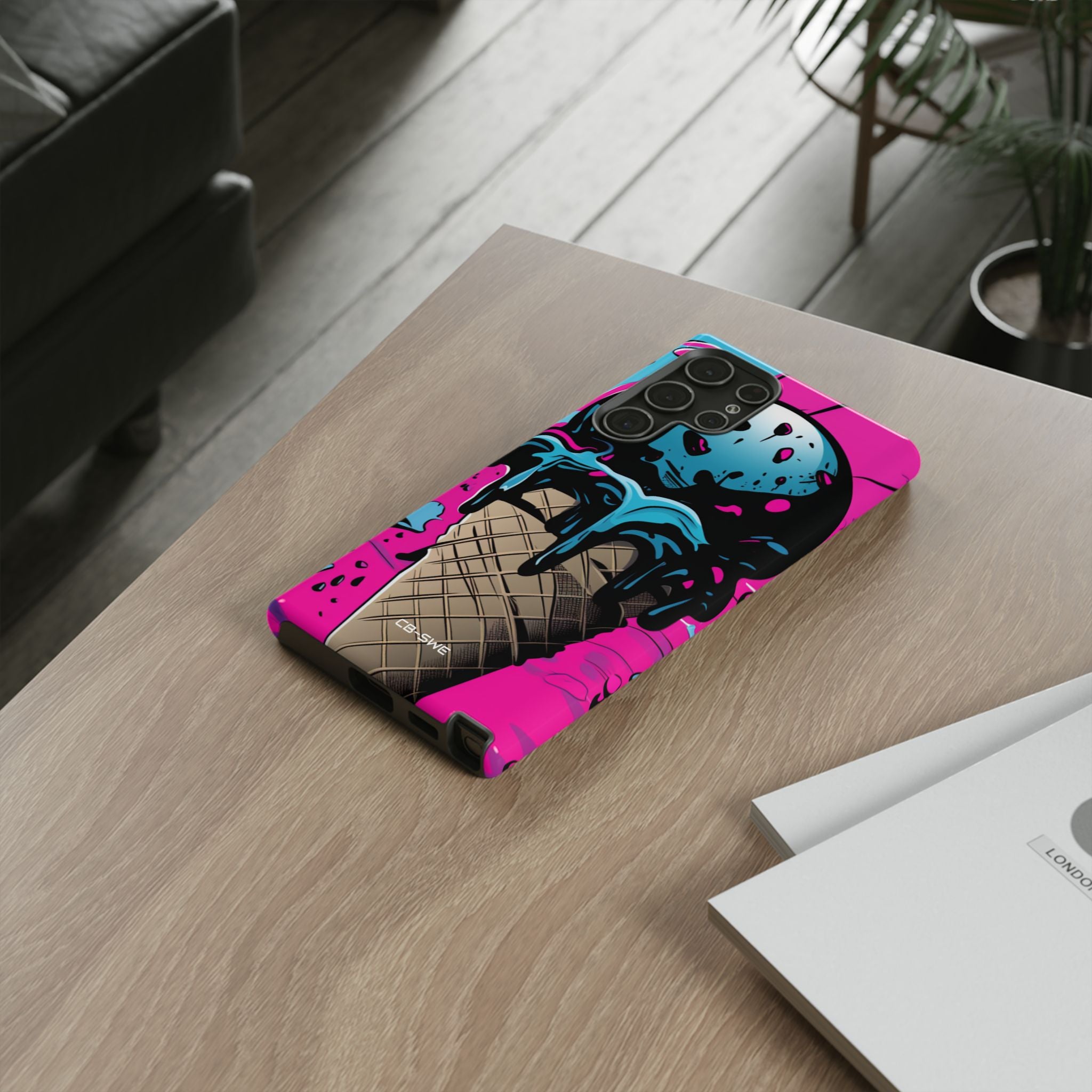 Vibrant Ice Cream Splash - Samsung Case