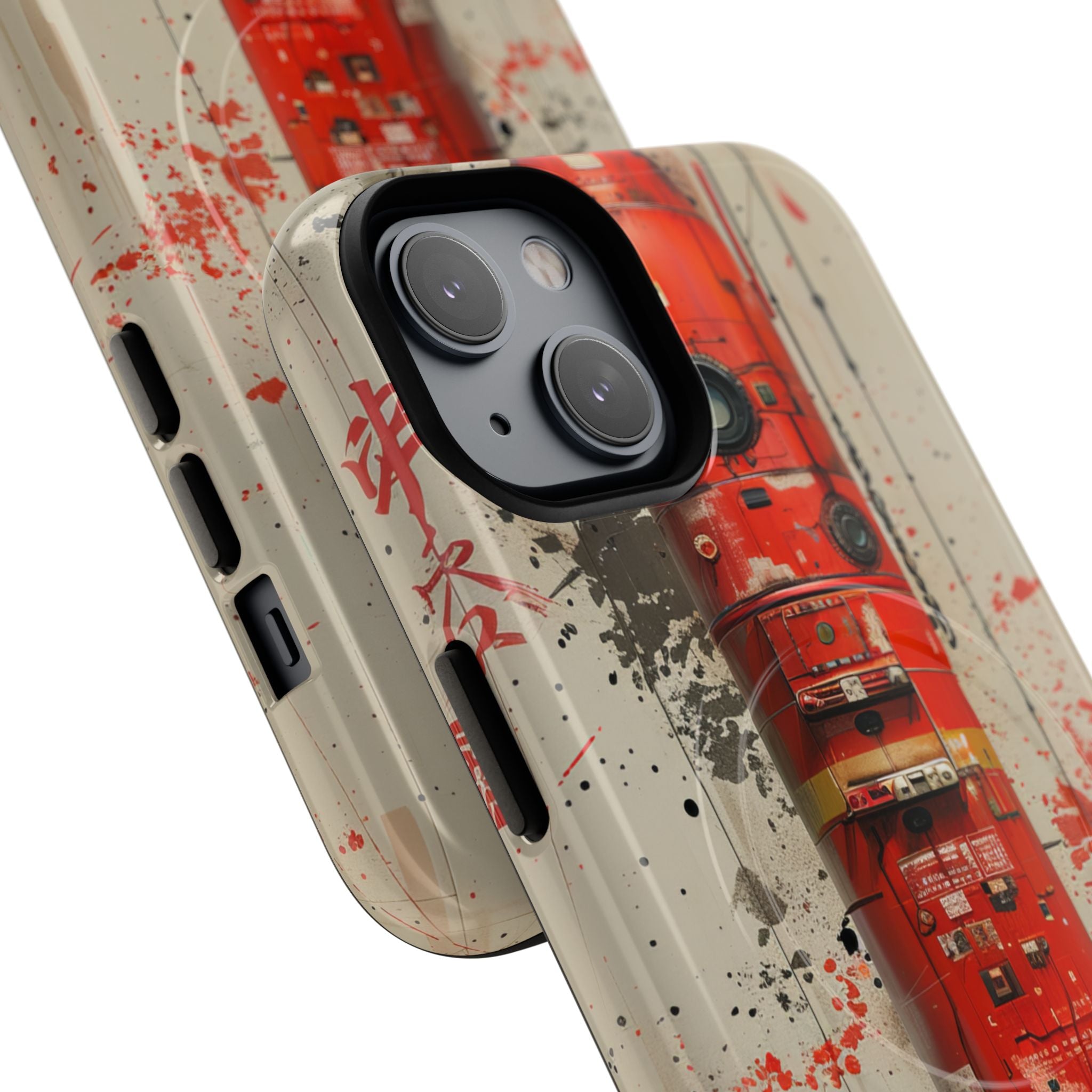 Crimson Rocket Burst iPhone 14 - Tough+