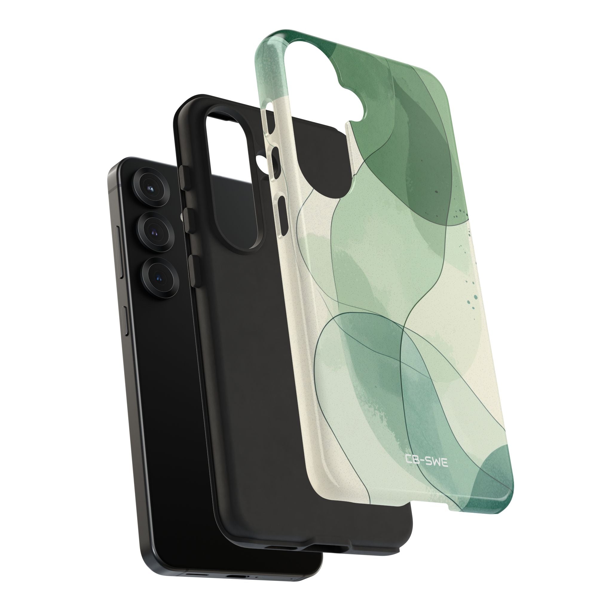 Green Waves Dance - Samsung Case