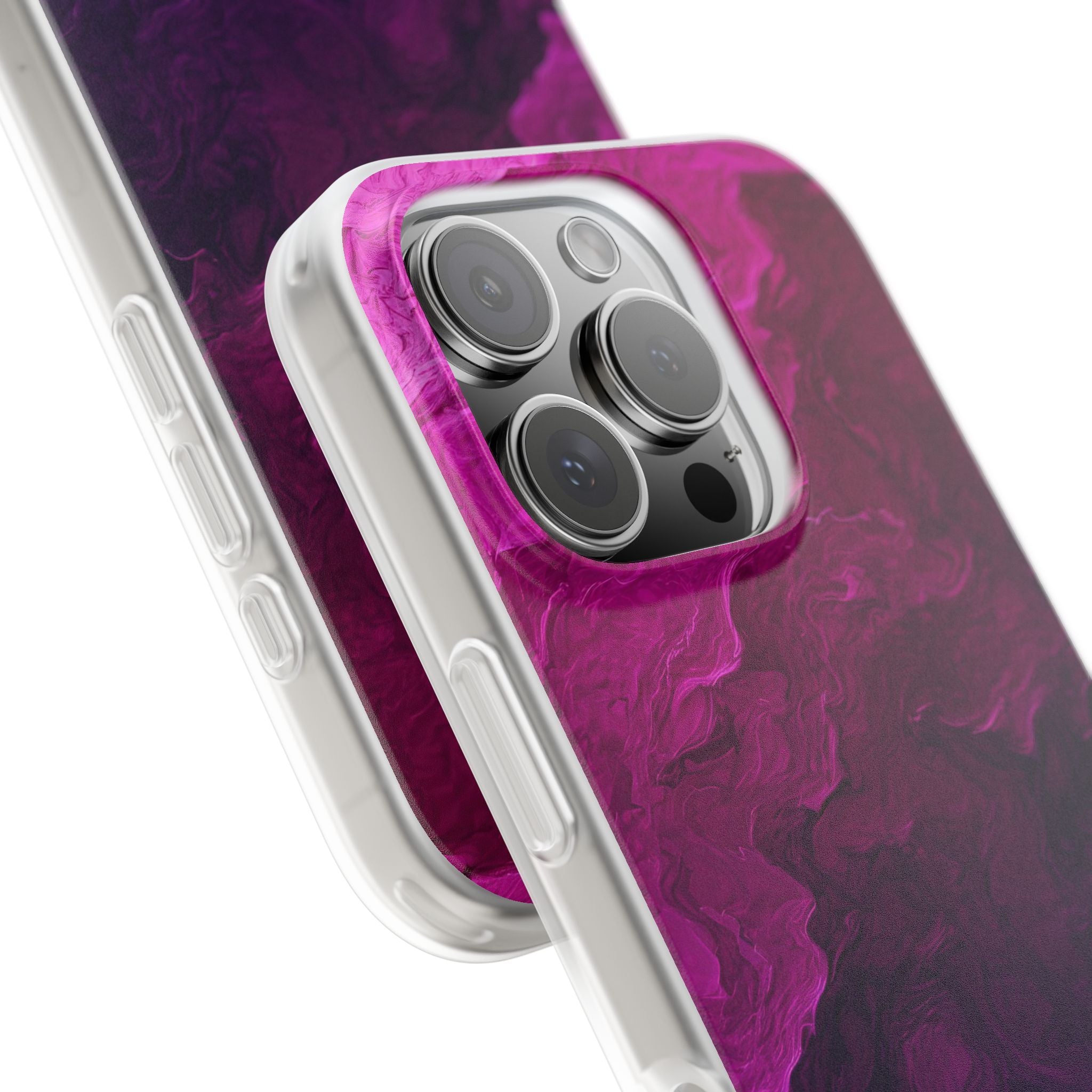 Violet Swirl iPhone 16 Pro Case - Soft