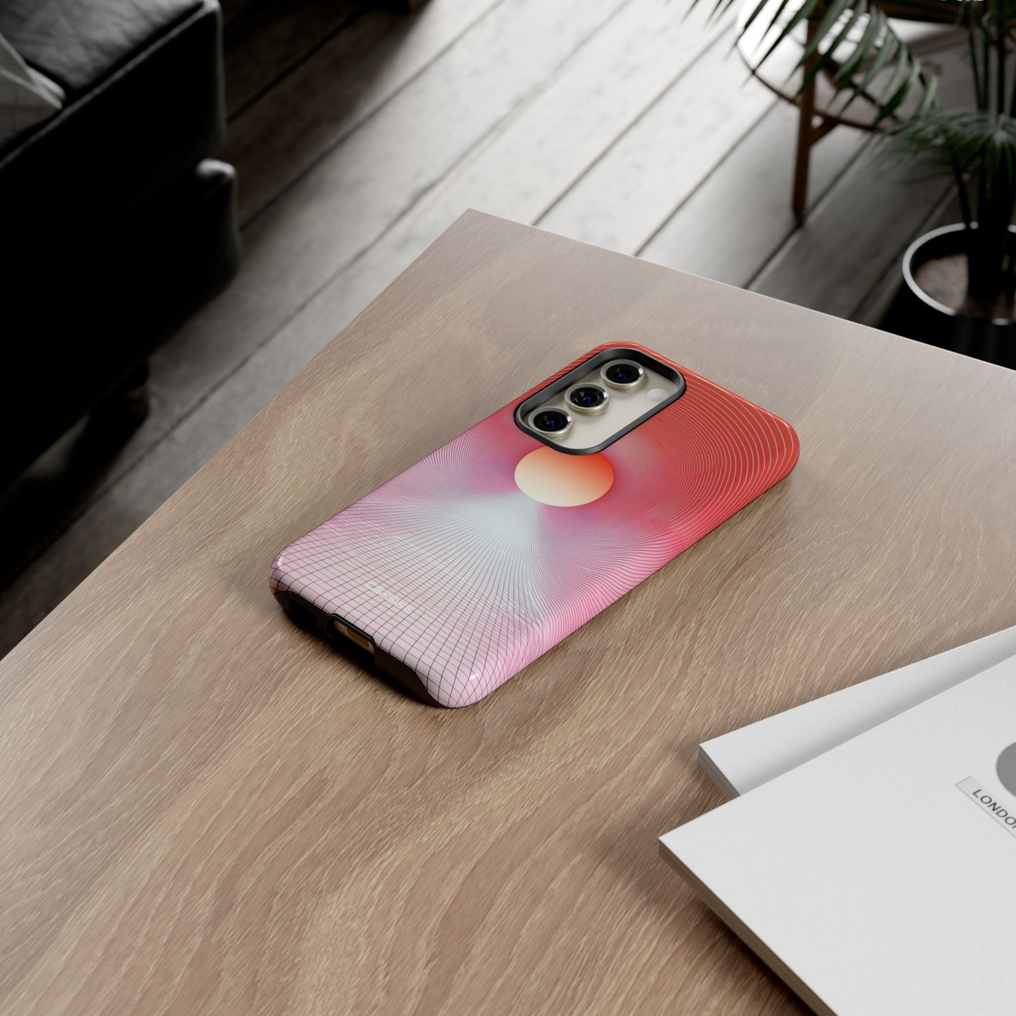 Circles Embrace Light - Samsung Case