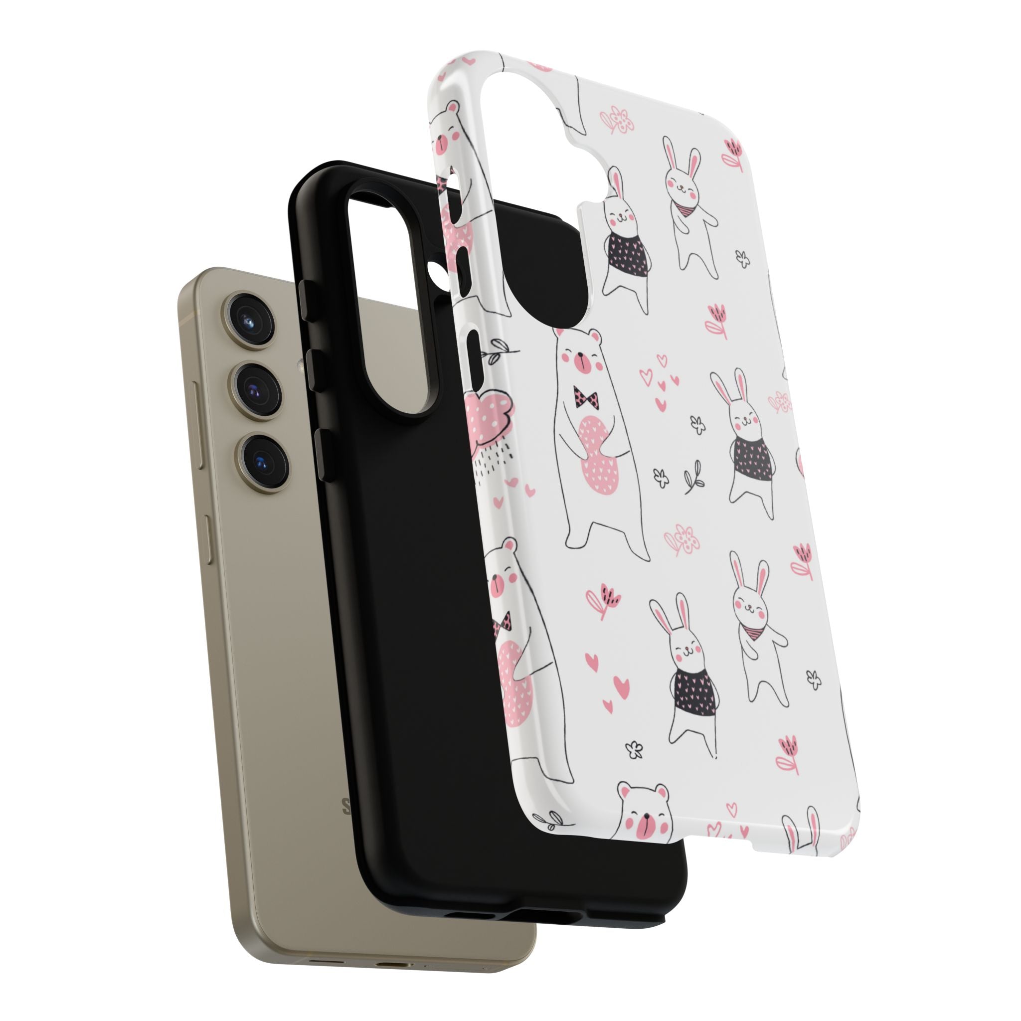 Bears Dance Playfully - Samsung Case