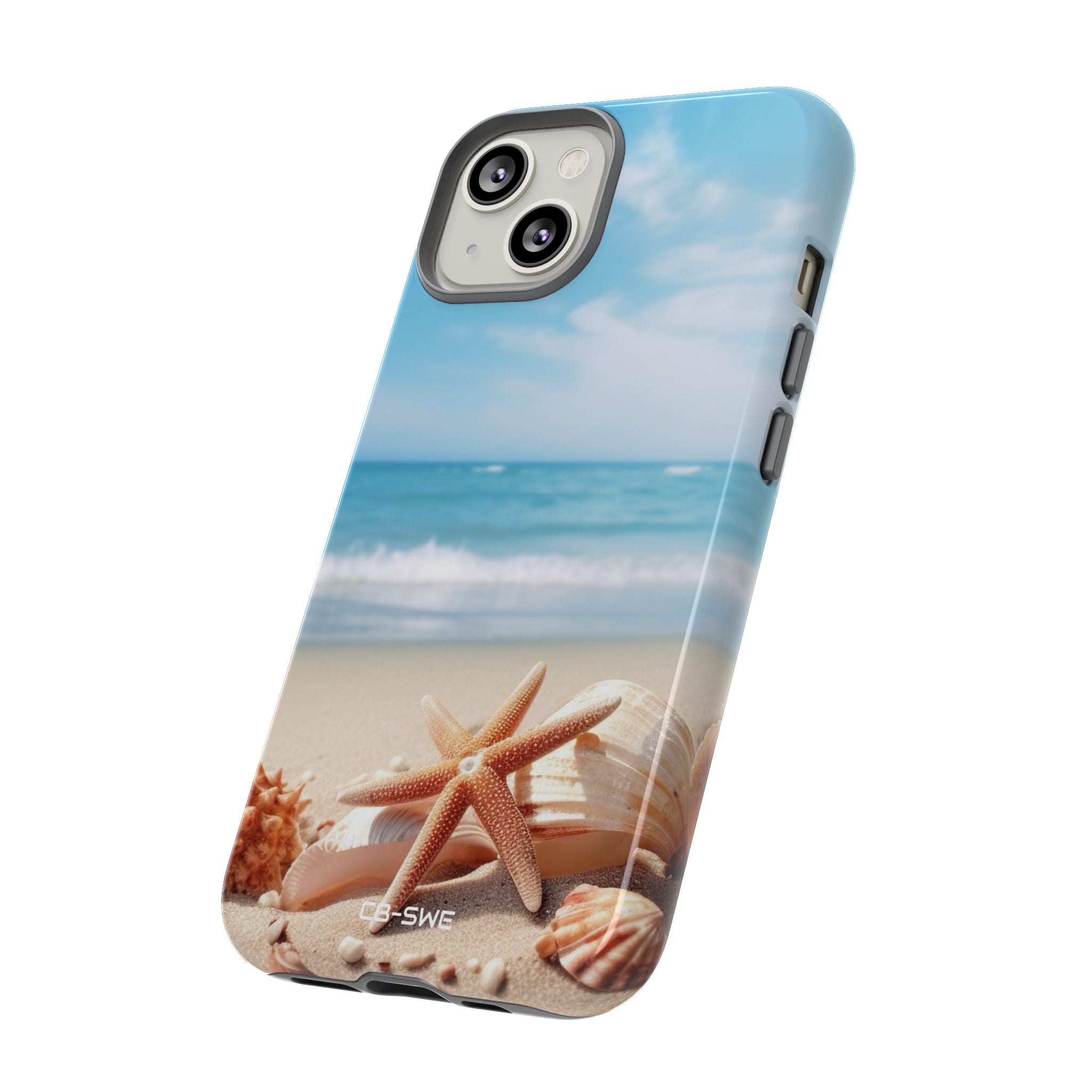 Shells Rest Beneath Waves - iPhone Case