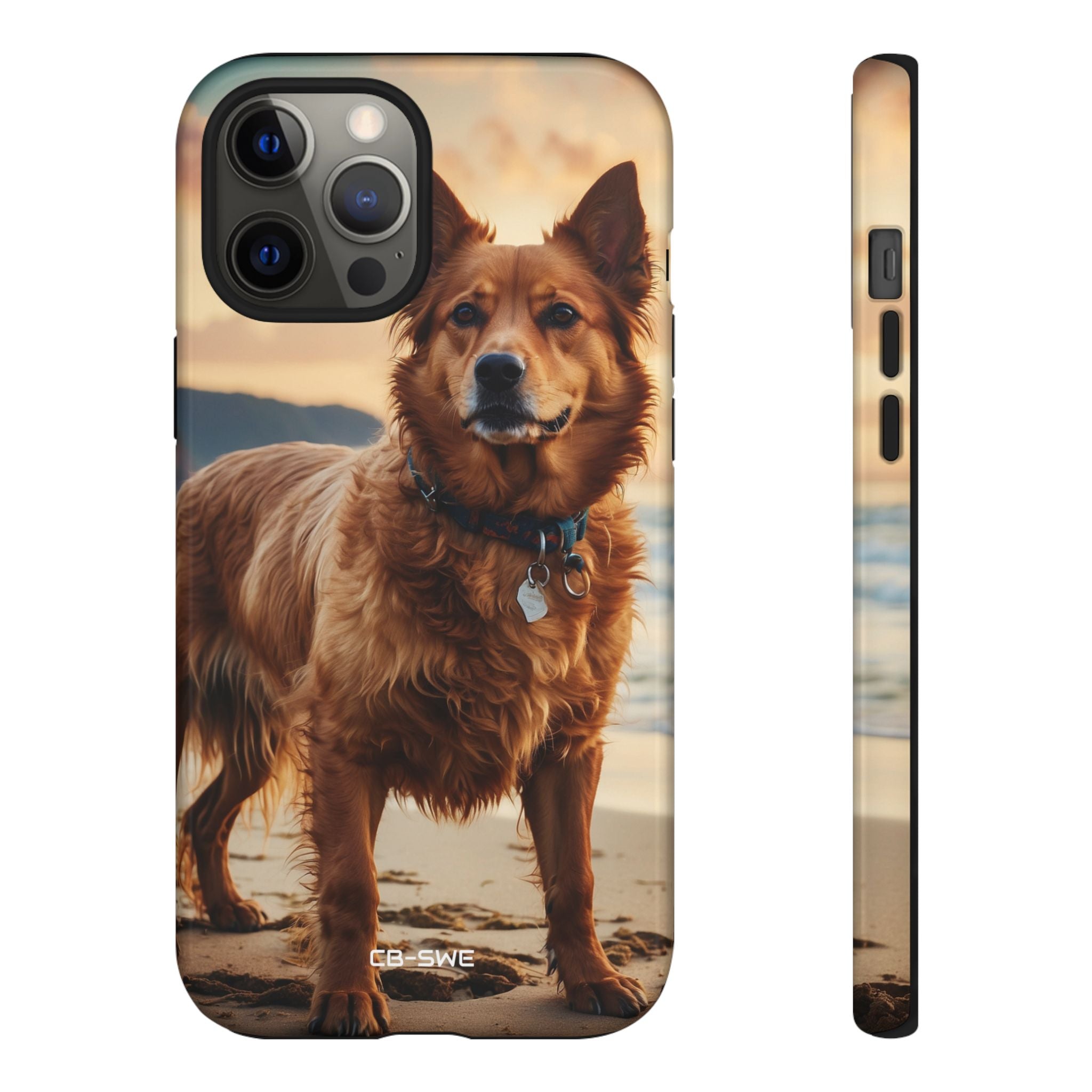 Golden Dog Plays - iPhone Case