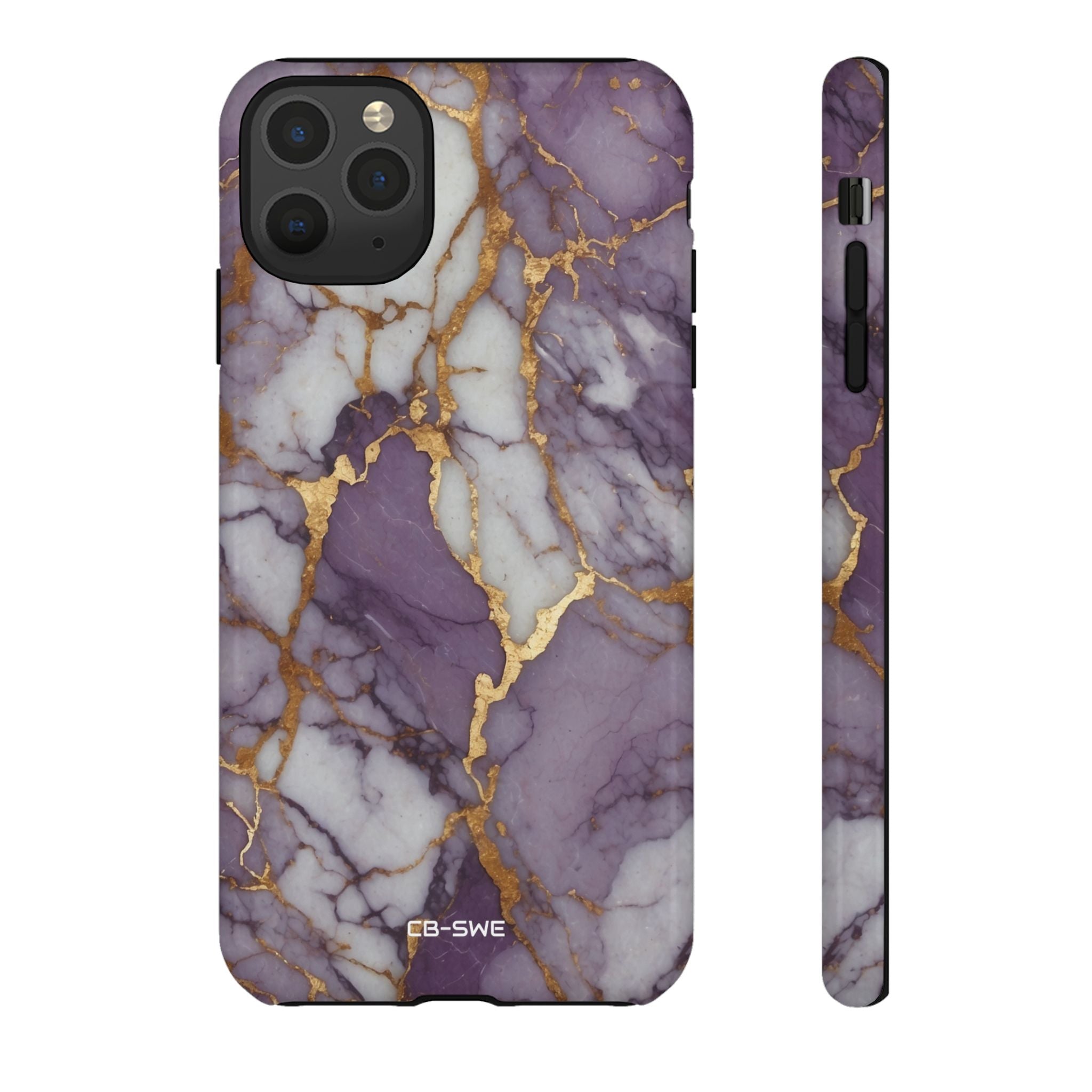 Lavender Veins Flow - iPhone Case