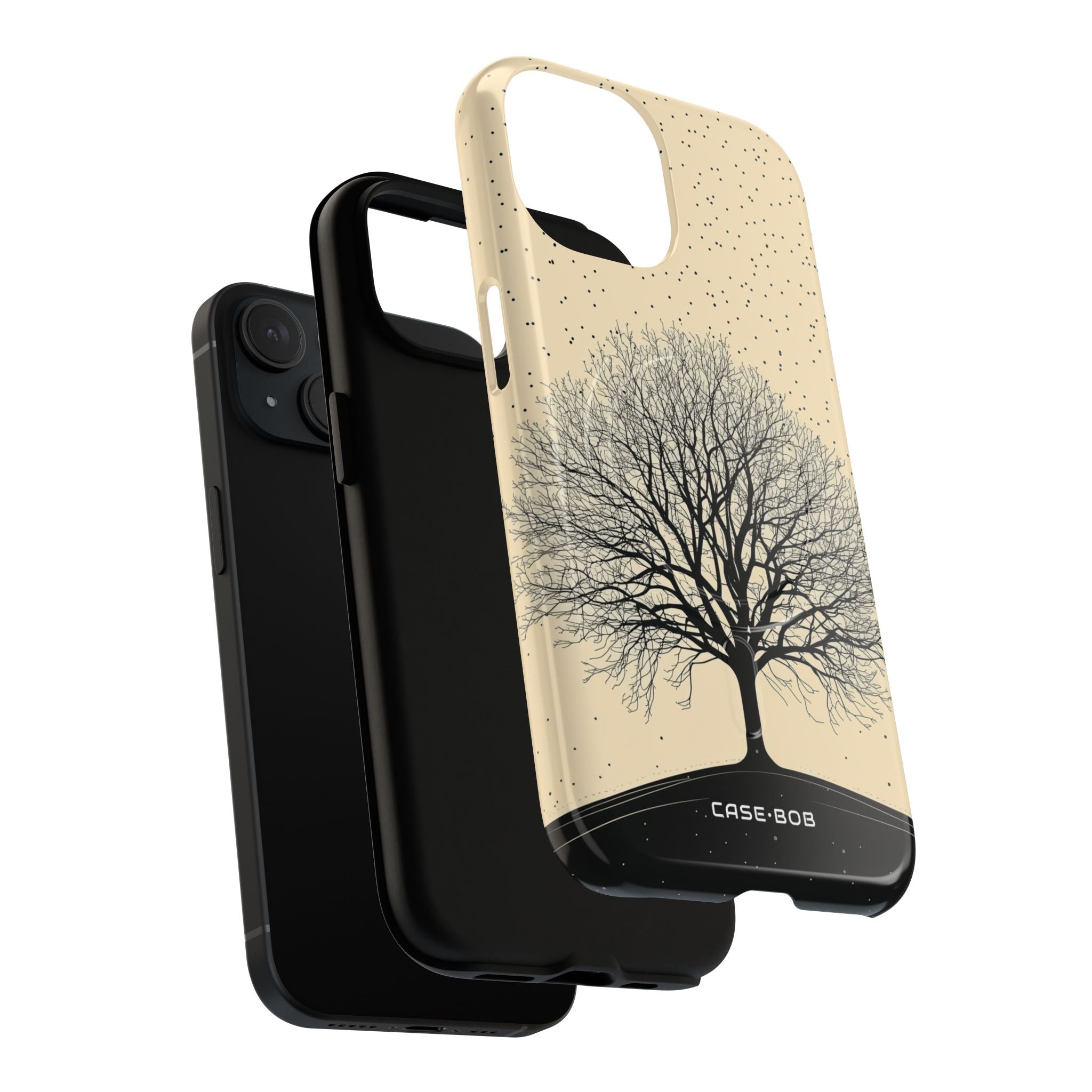 Silent Branches iPhone 15 Case - Tough+
