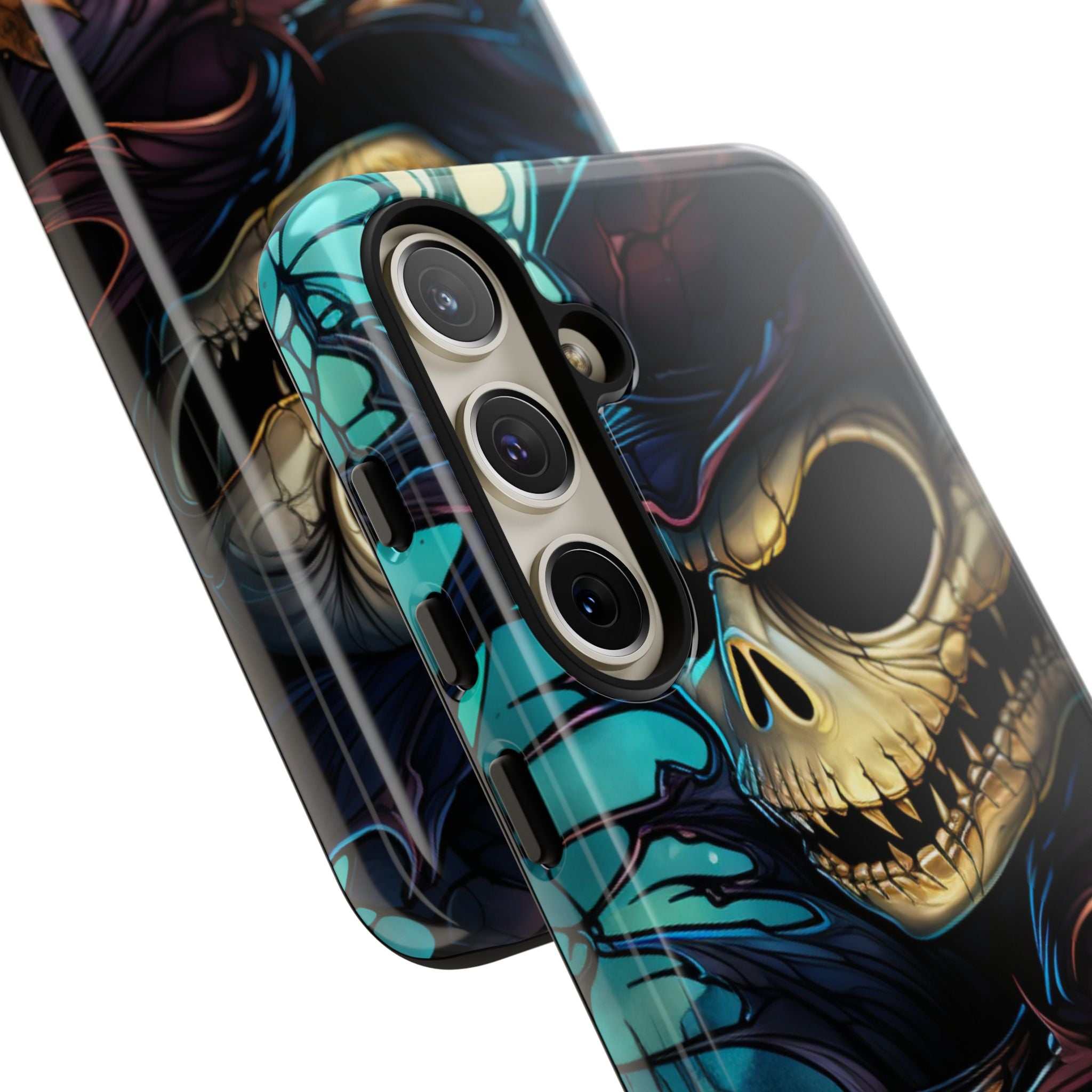 Skull Grins Brightly - Samsung Case