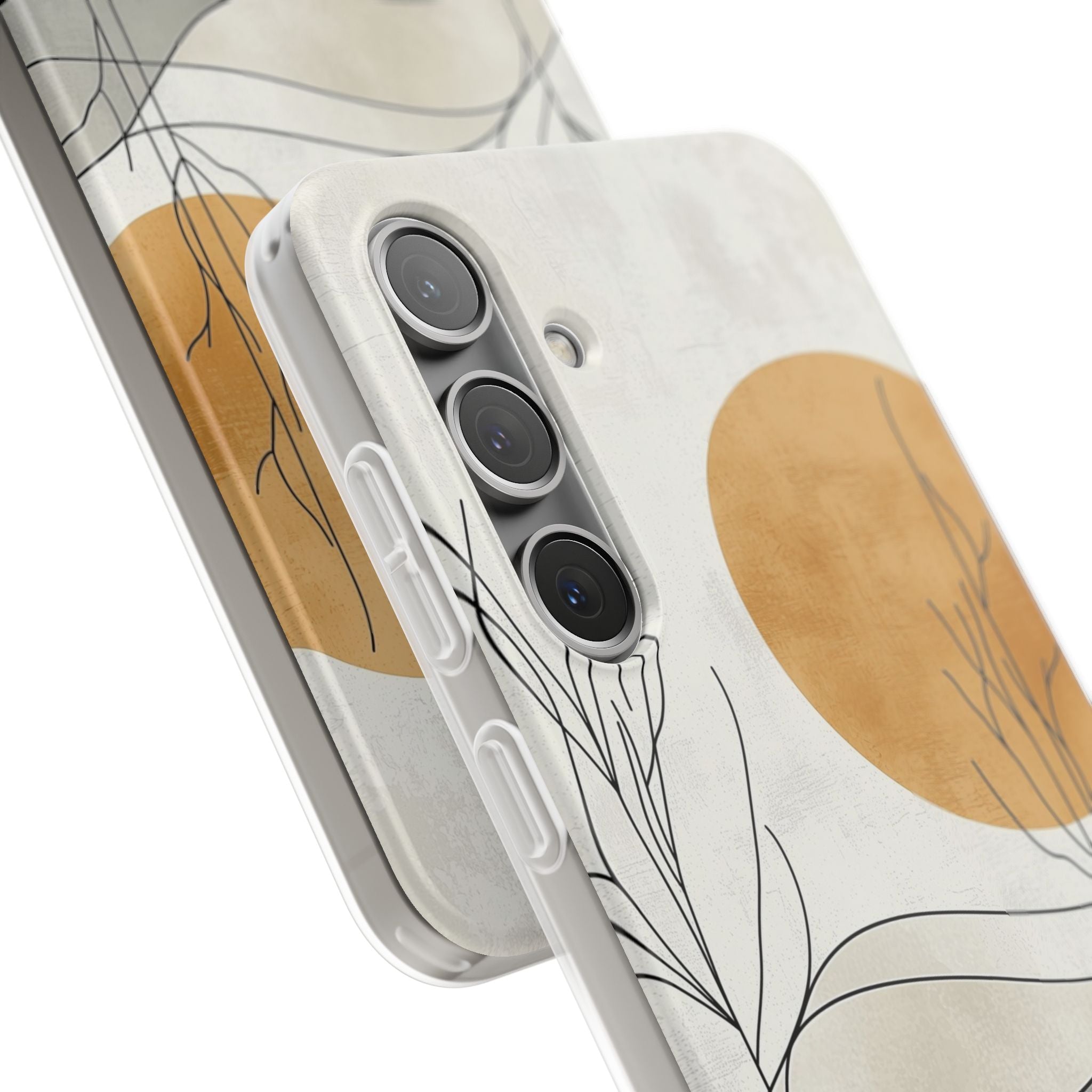 Orange Halo Samsung S24 Plus Case - Soft