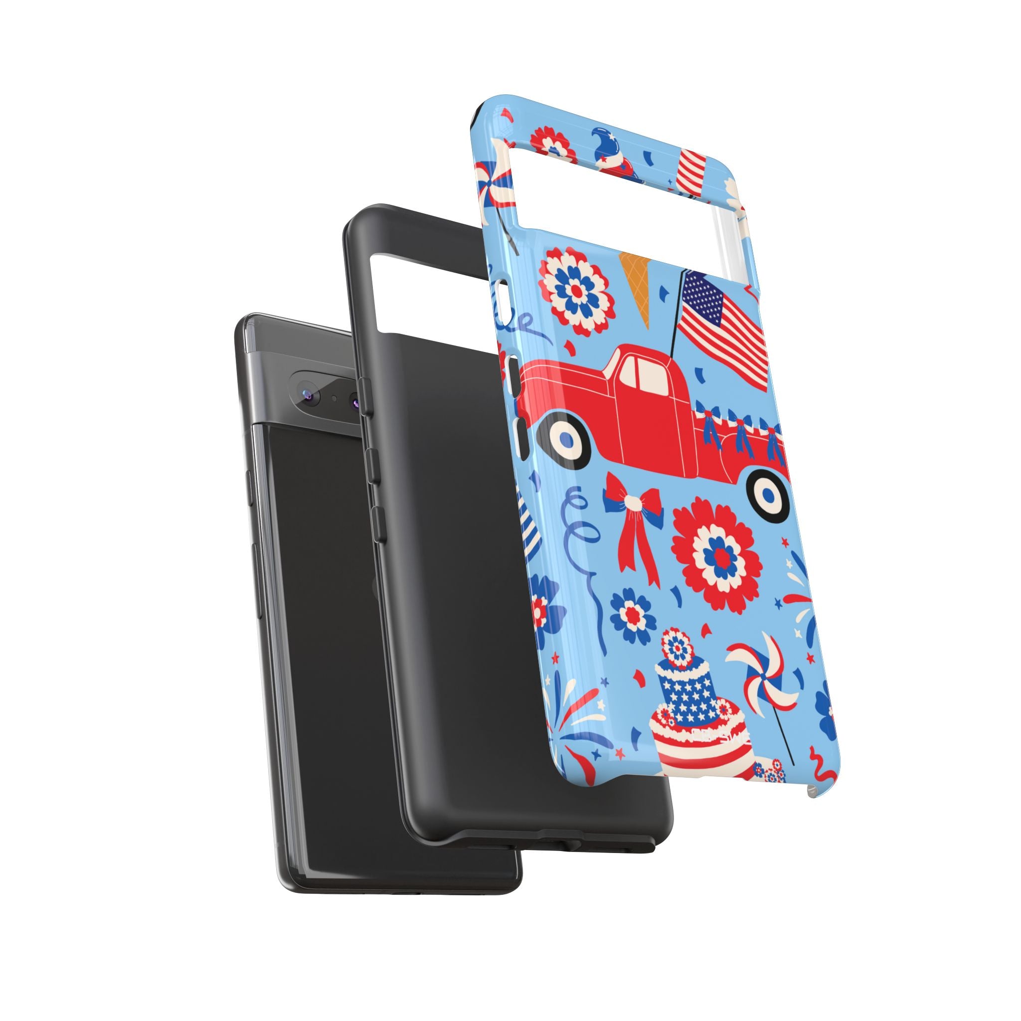 Festive Truck Parade - Google Pixel Case