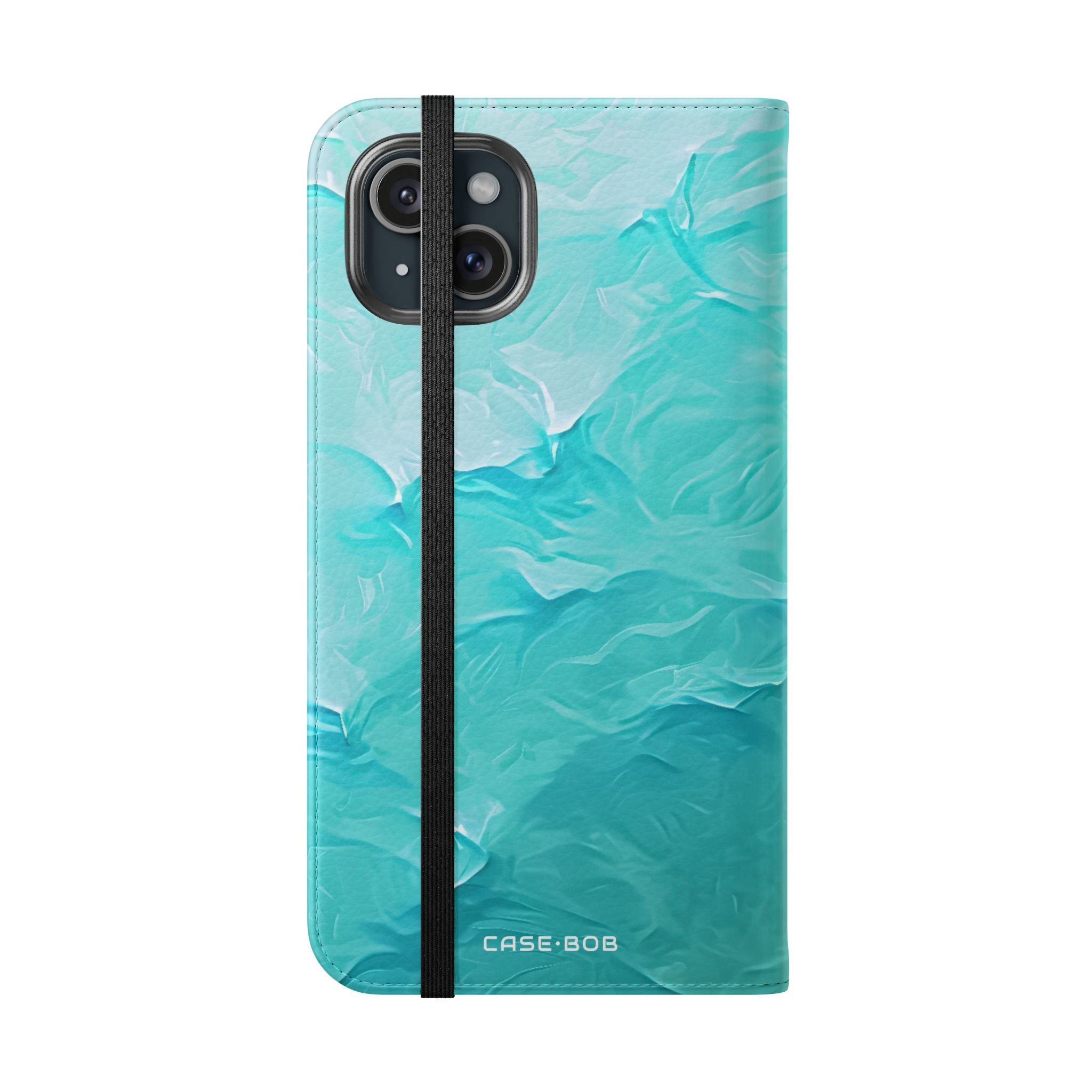 Teal Mists - iPhone 15 Plus Case - Wallet