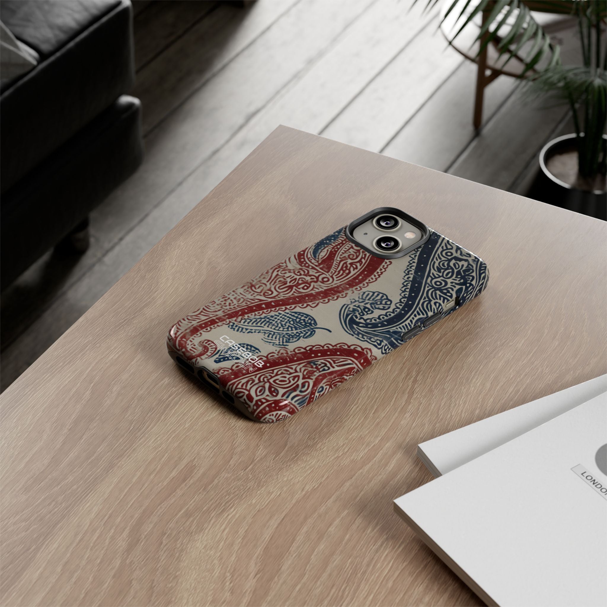 Ornate Paisley Swirl iPhone 14 - Tough