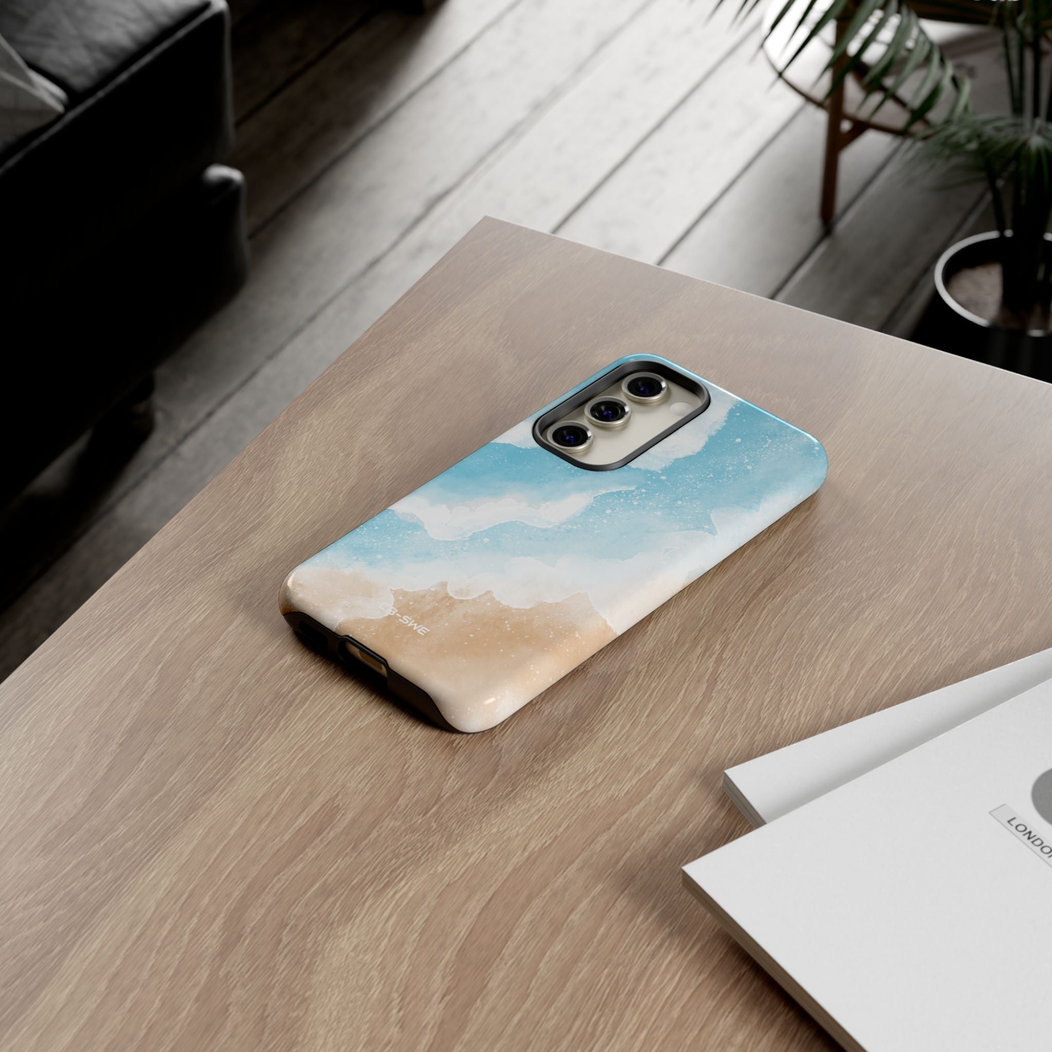 Serene Coastal Whispers - Samsung Case