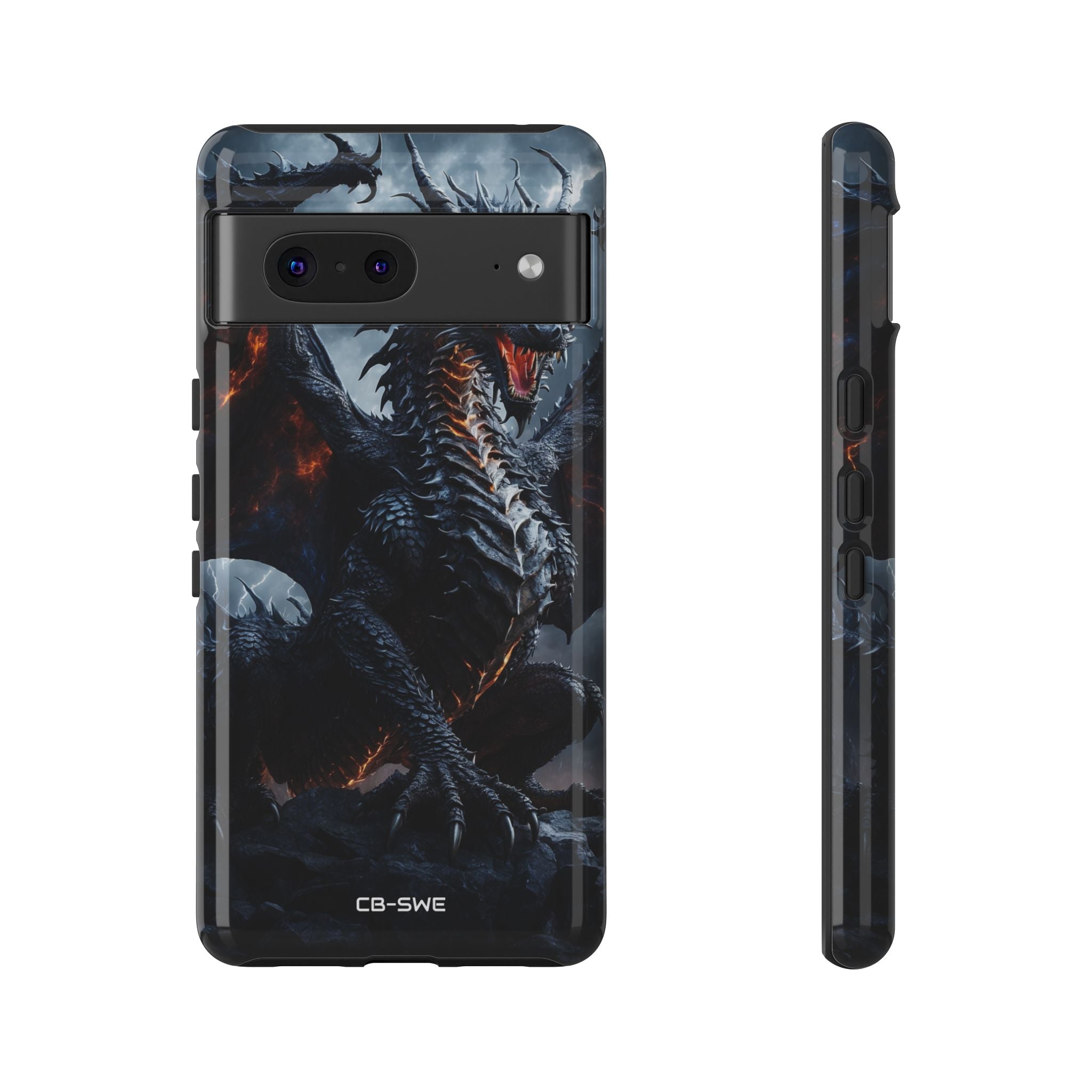 Fiery Wings Unleashed - Google Pixel Case