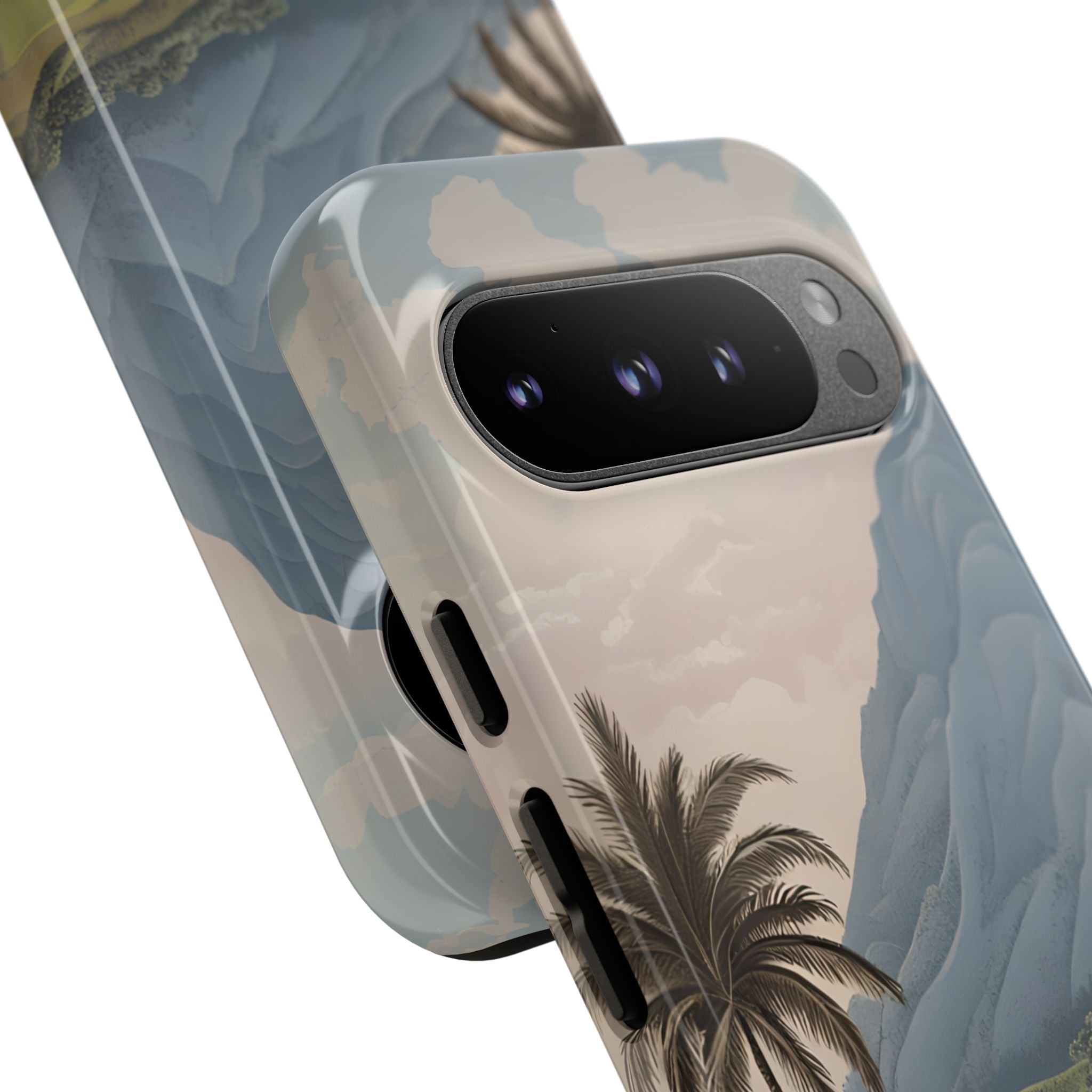 Serene Mountain Oasis - Google Pixel Case