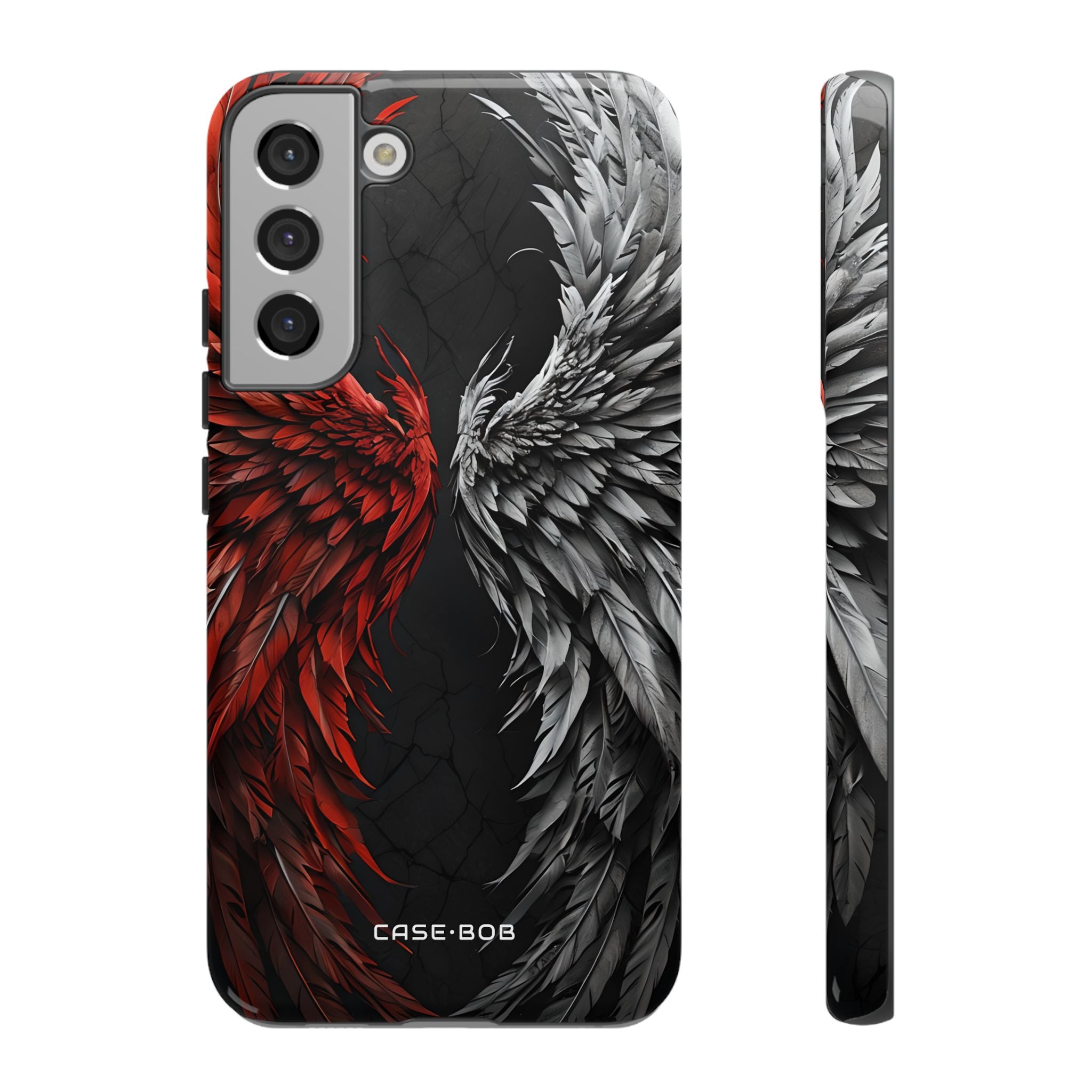 Crimson White Wings Samsung S22 Plus Case - Tough