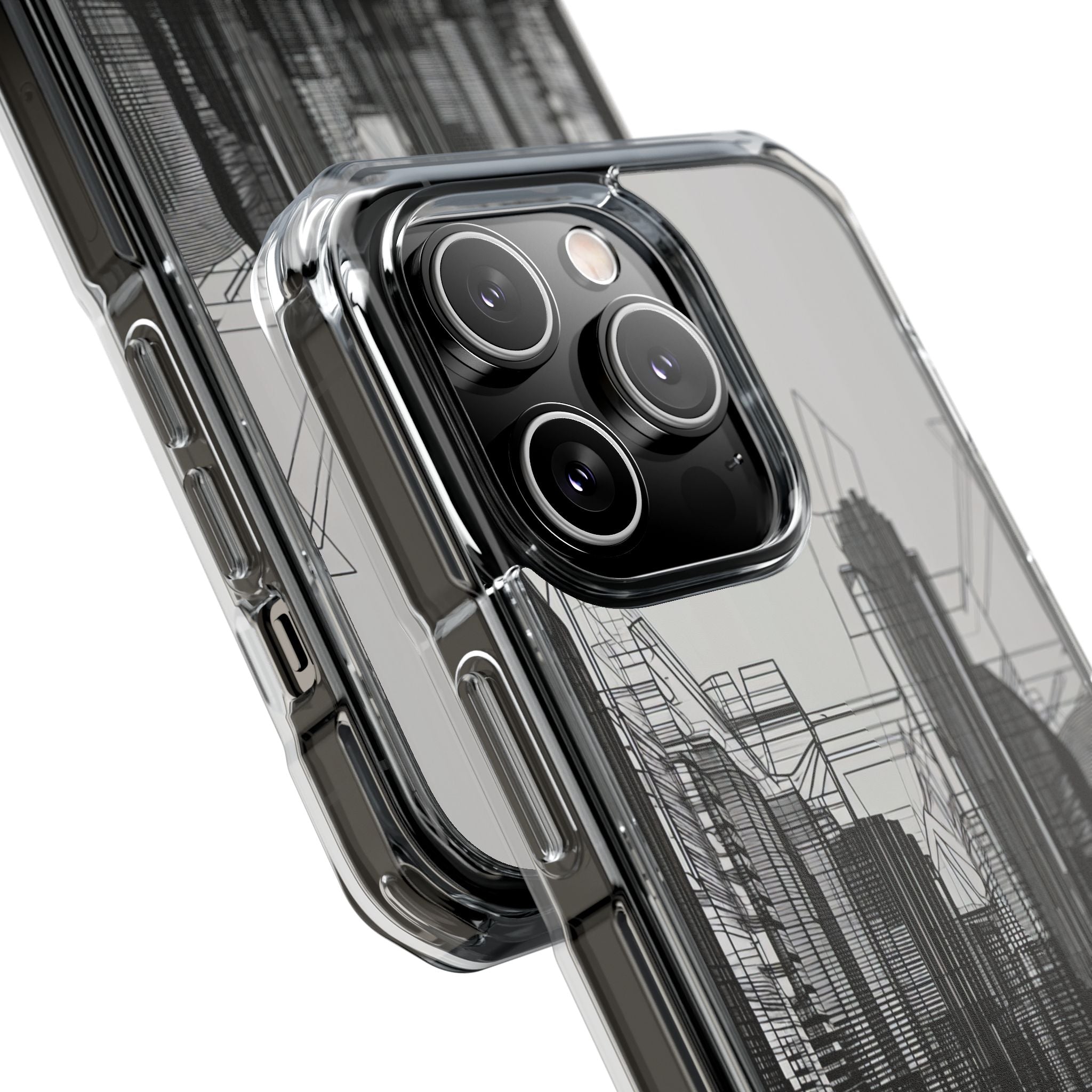 Urban Line Maze iPhone 14 - Impact Clear+