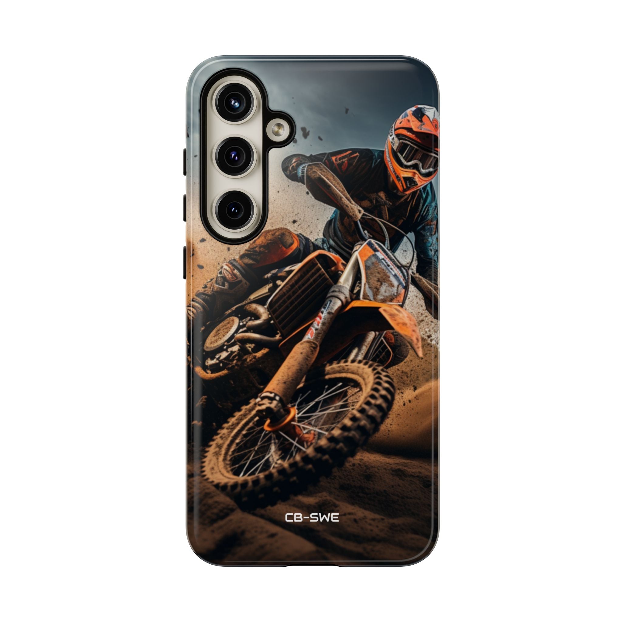 Rider Amidst Desert Fury - Samsung Case