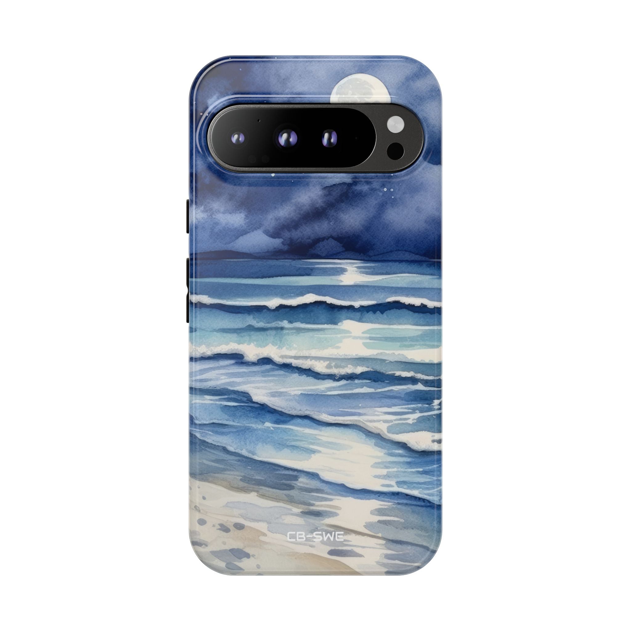 Moonlight Reflects Waves - Google Pixel Case