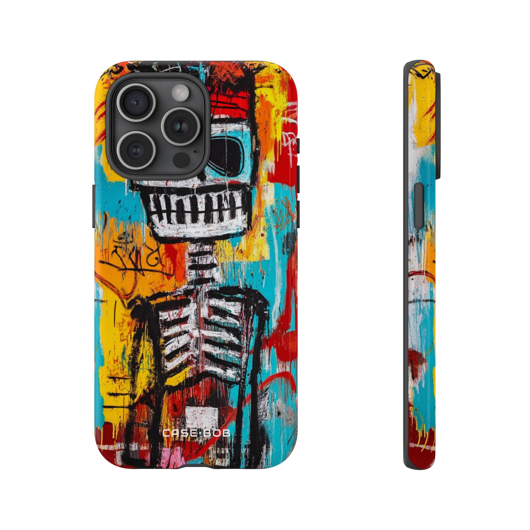 Skeleton Riot iPhone 15 Pro Max Case - Tough