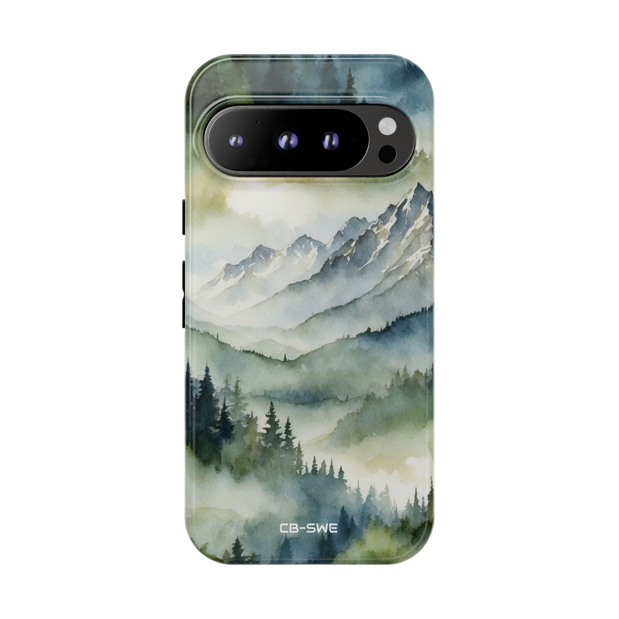 Misty Peaks Emerge - Google Pixel Case